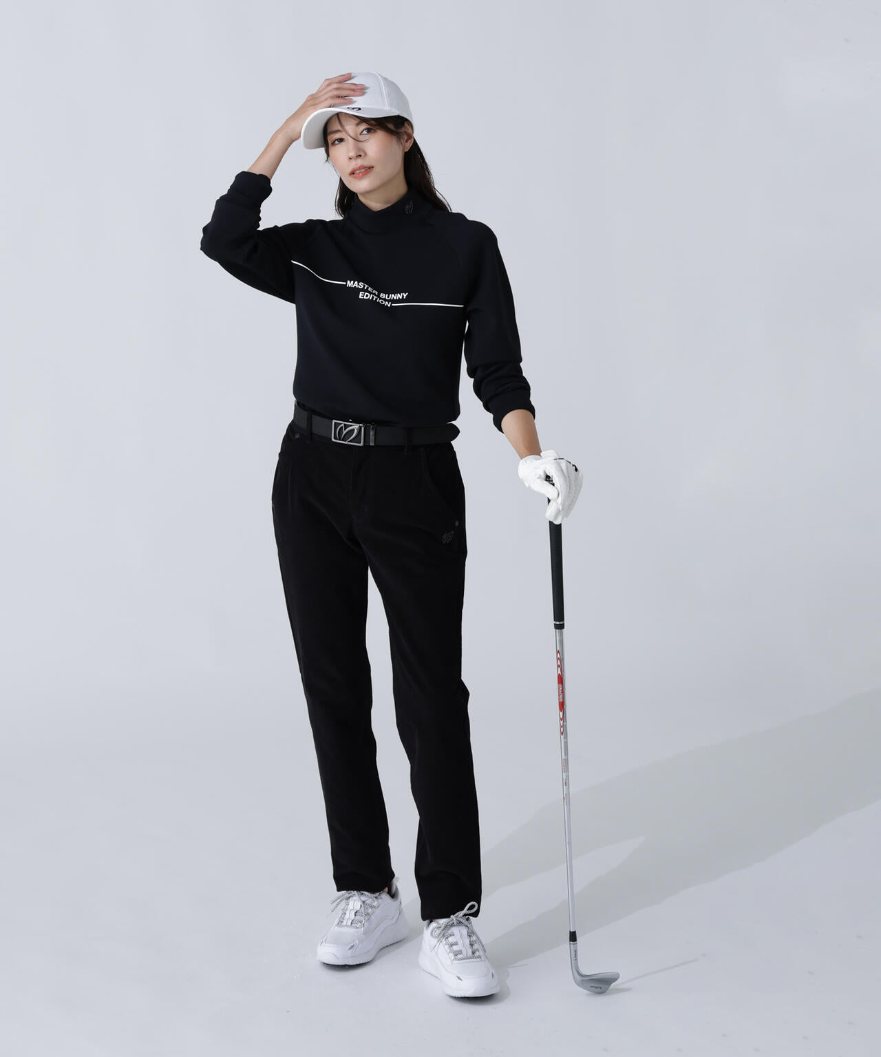 ドビーストレッチ起毛パンツ