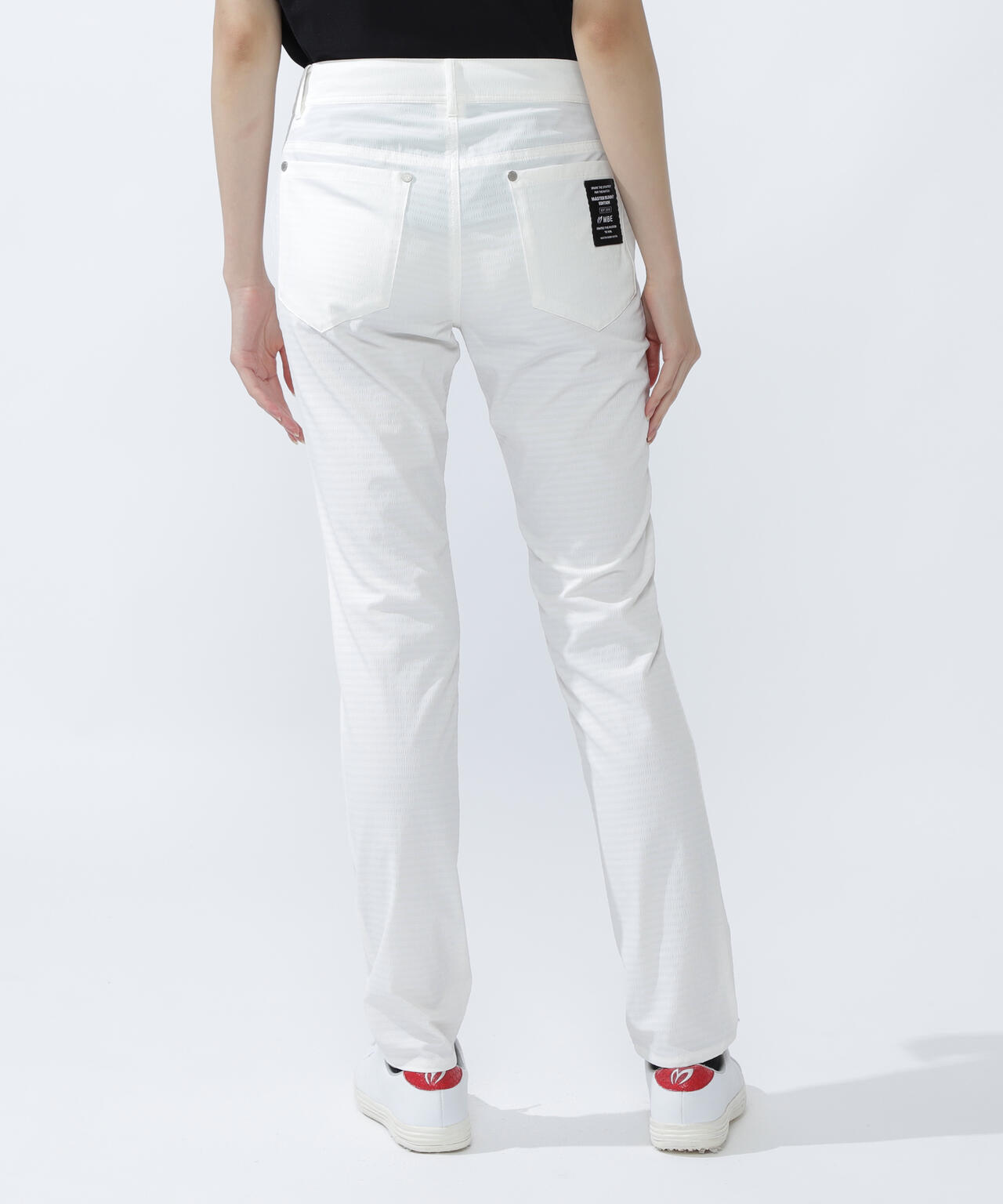 ドビーボーダーストレッチパンツ