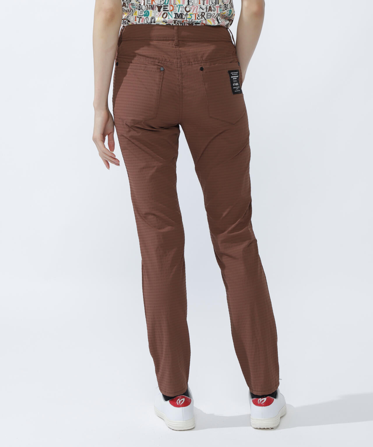 ドビーボーダーストレッチパンツ