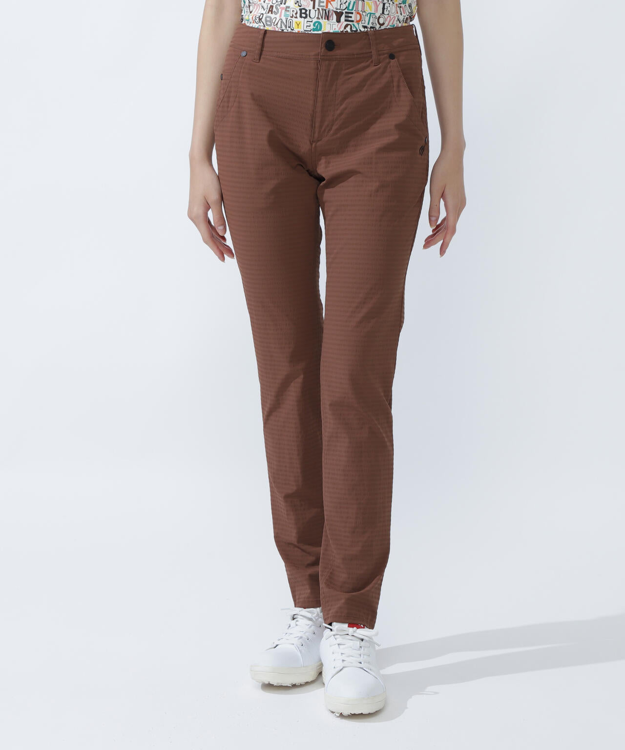 ドビーボーダーストレッチパンツ