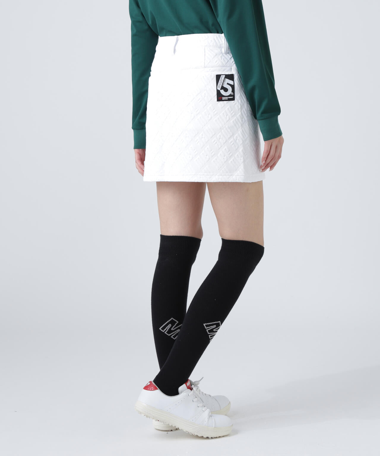 ロゴジャガードストレッチスカート