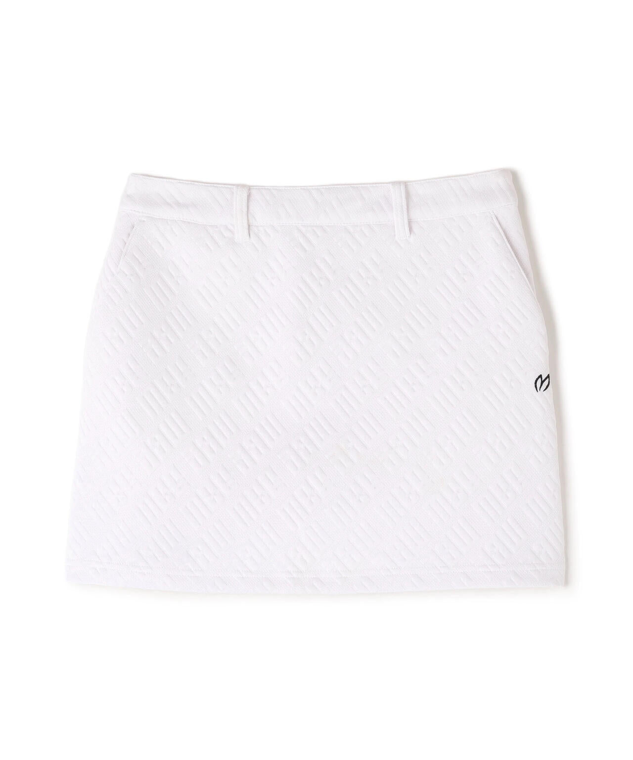 ロゴジャガードストレッチスカート