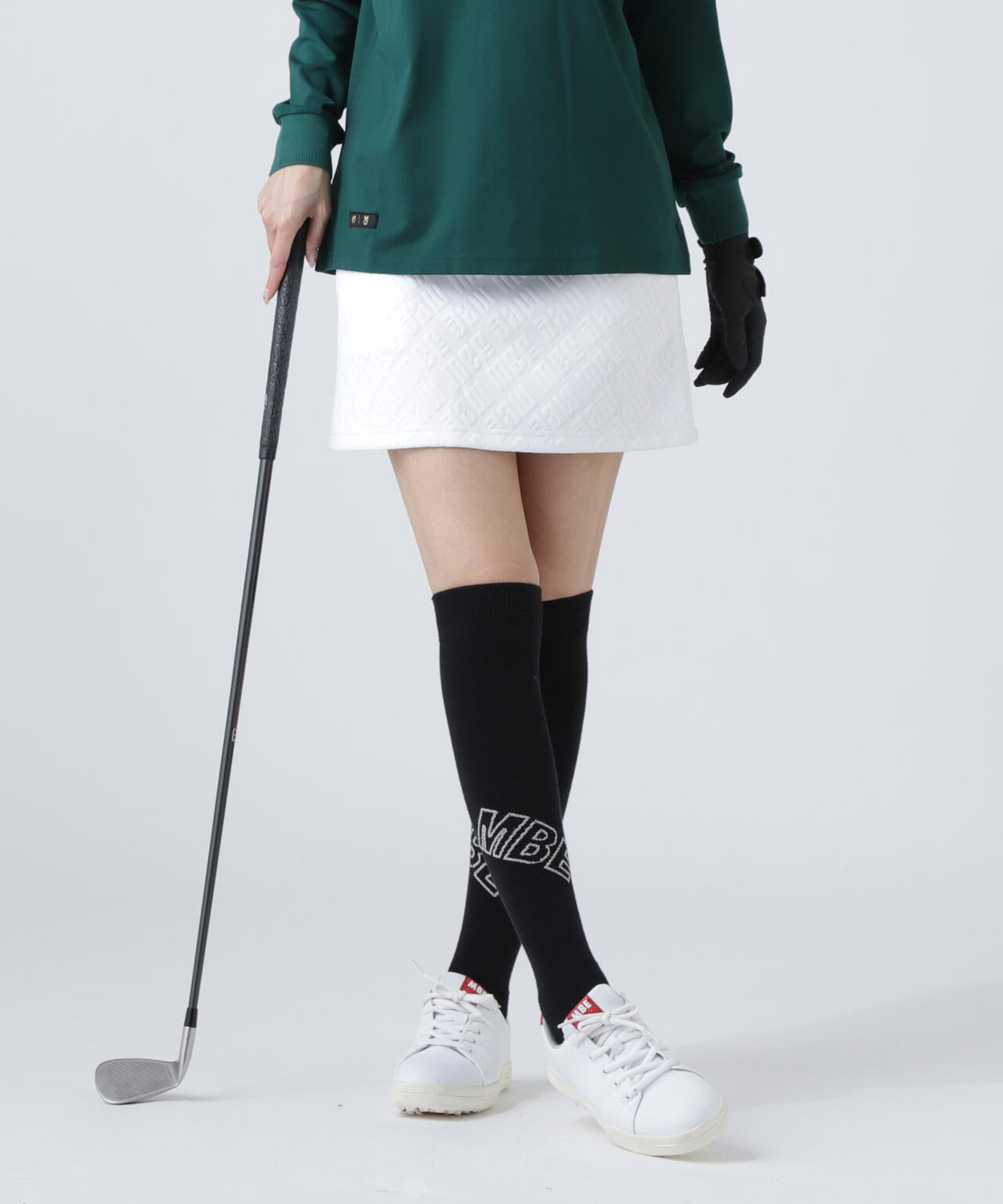 ロゴジャガードストレッチスカート