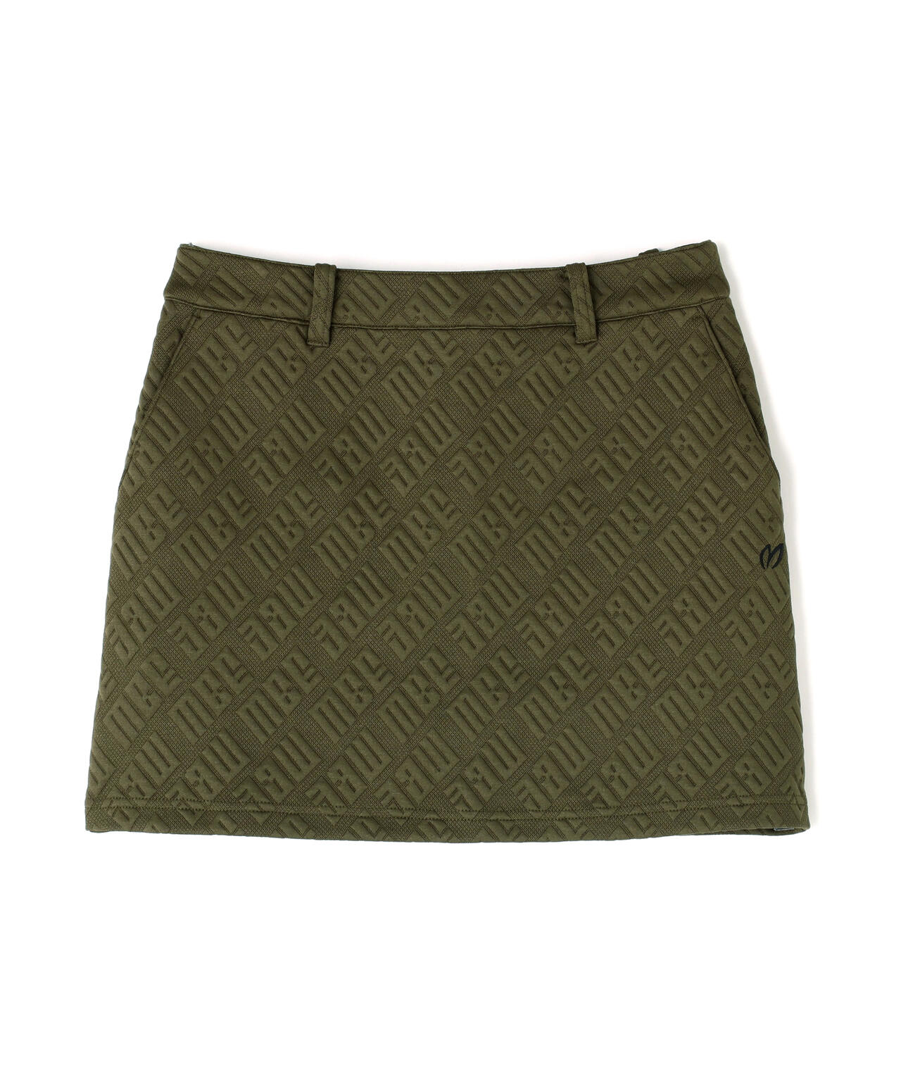 ロゴジャガードストレッチスカート