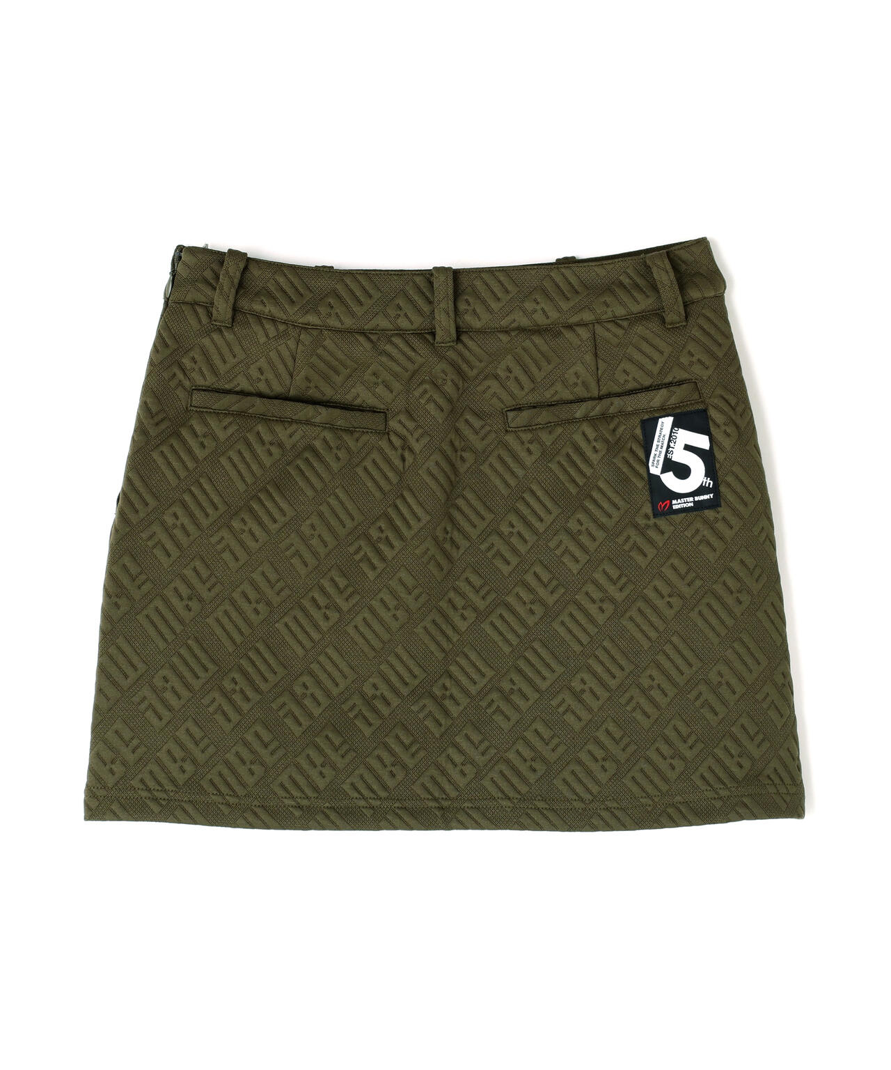 ロゴジャガードストレッチスカート