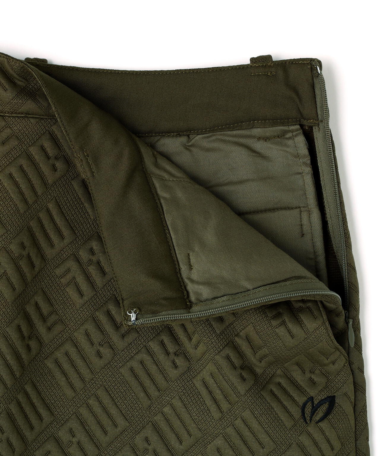 ロゴジャガードストレッチスカート