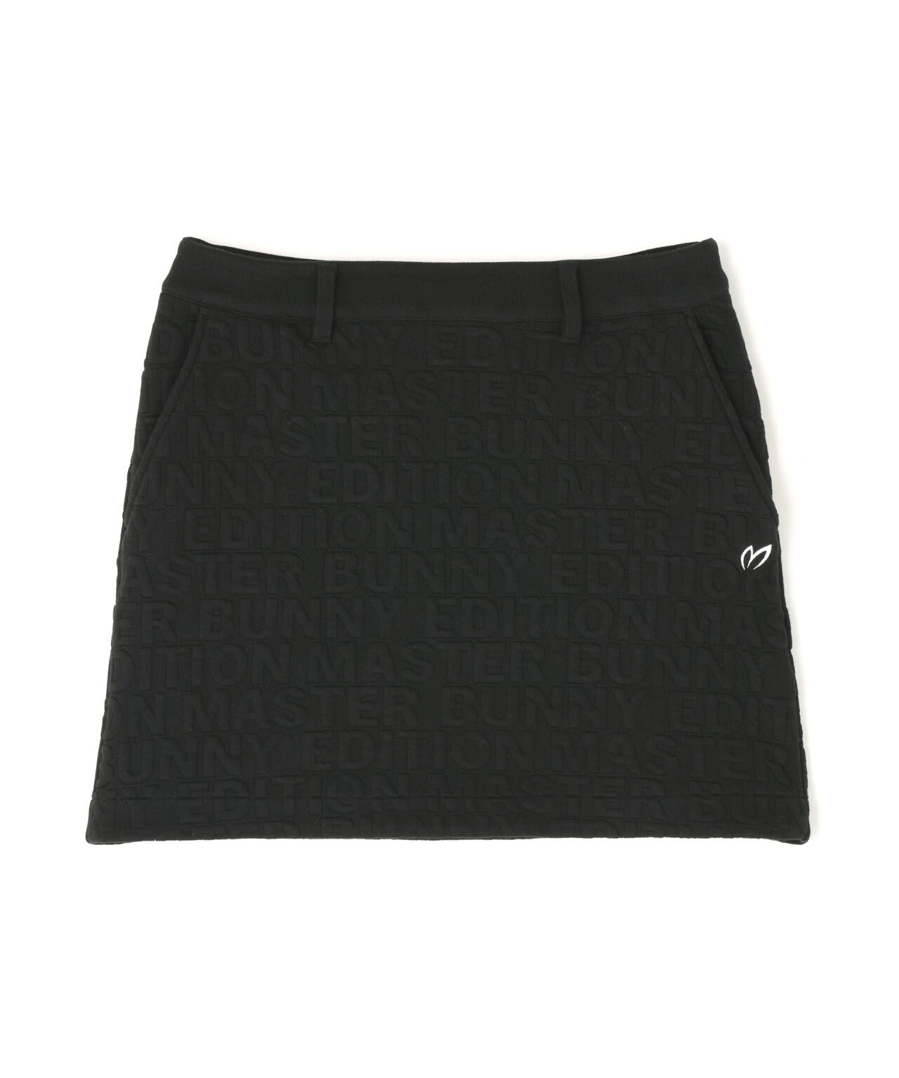 ロゴキルトジャガードスカート