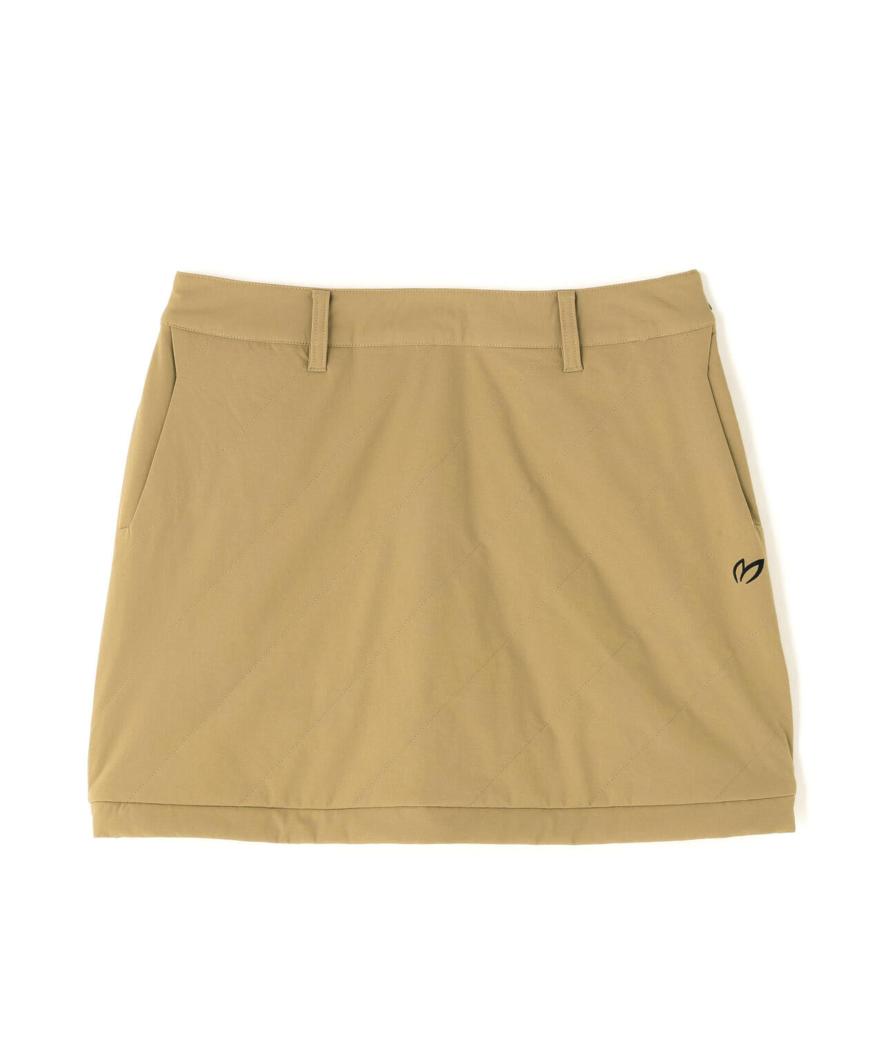 グログラン中綿ストレッチスカート