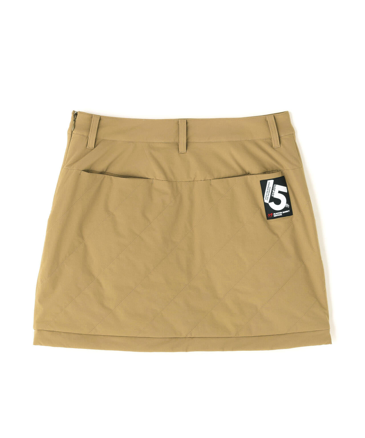 グログラン中綿ストレッチスカート