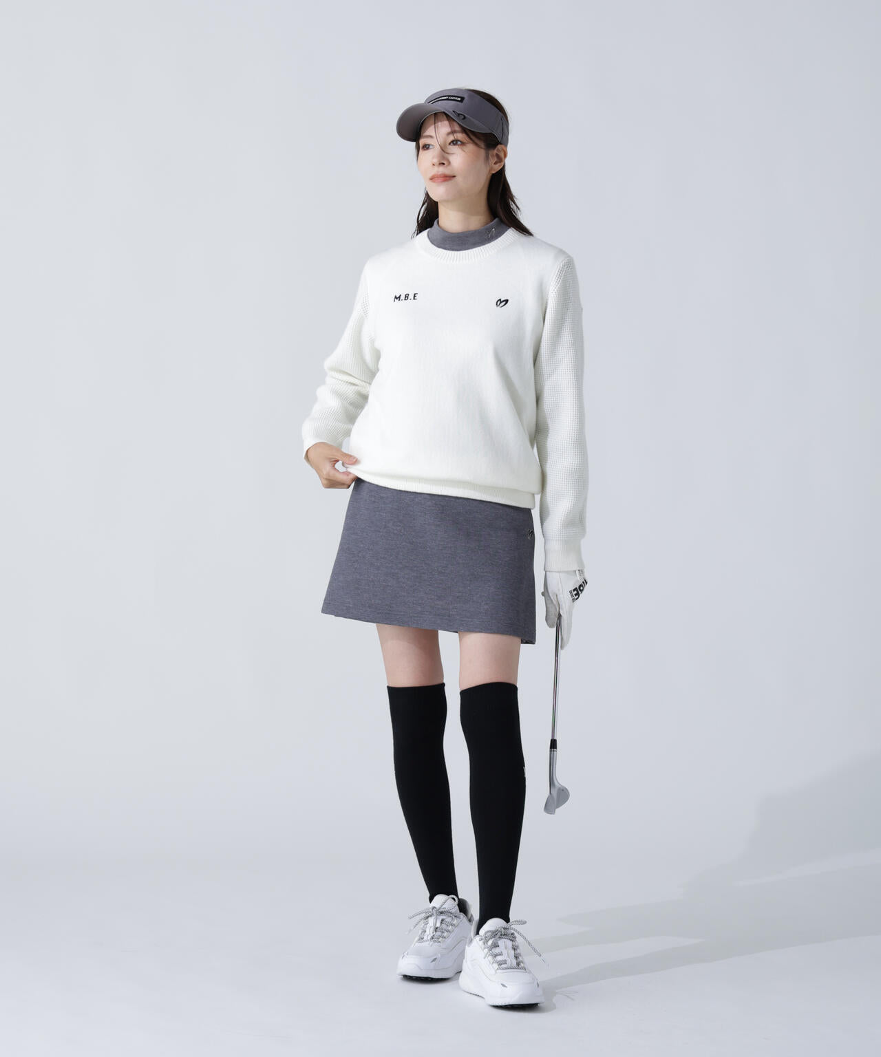 鹿の子ダンボールスカート