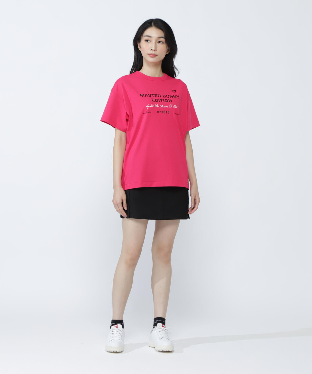 シワストレッチ撥水スカート