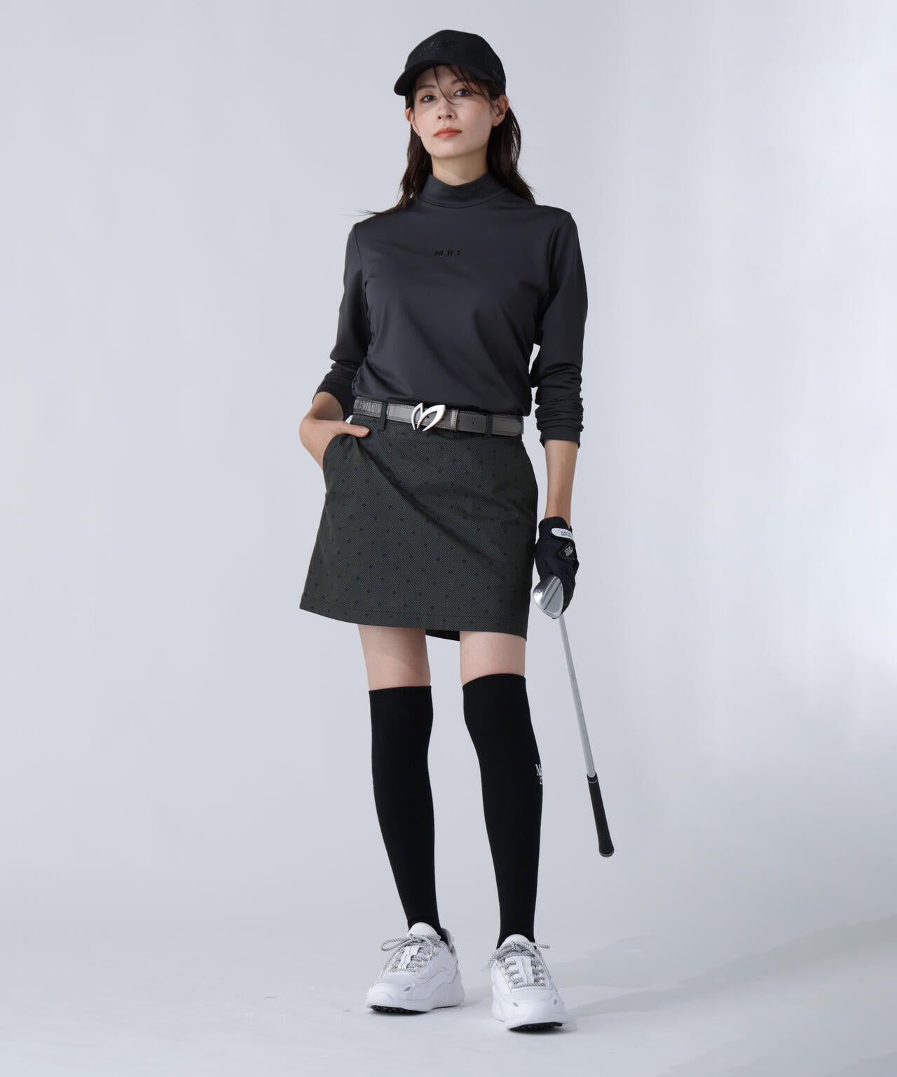 SPX×TEXBRIDプリントスカート