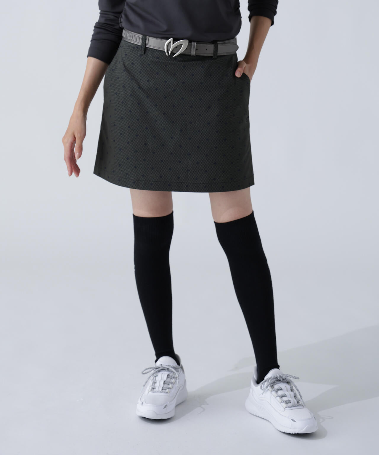 SPX×TEXBRIDプリントスカート