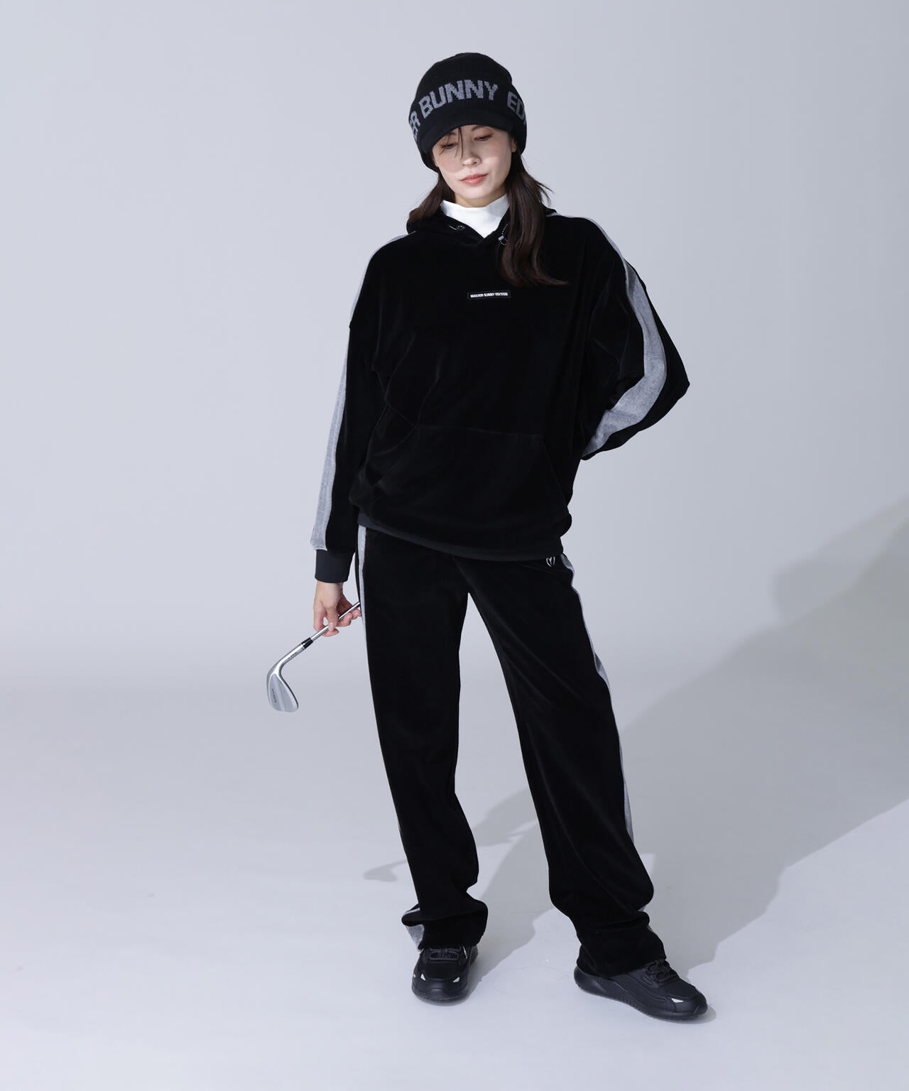 【岩井ツインズコラボカラーあり】ベロアパンツ