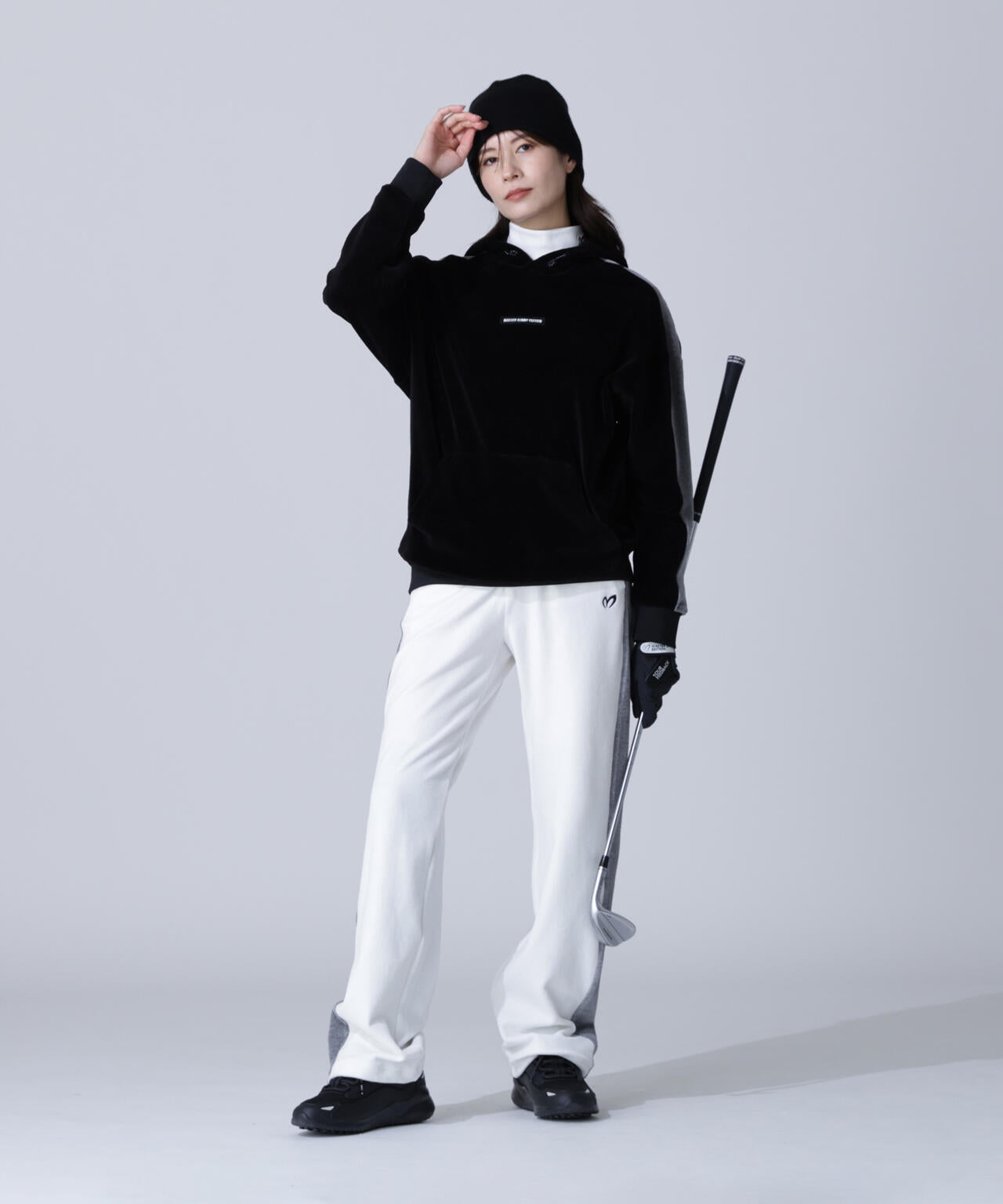 【岩井ツインズコラボカラーあり】ベロアパンツ