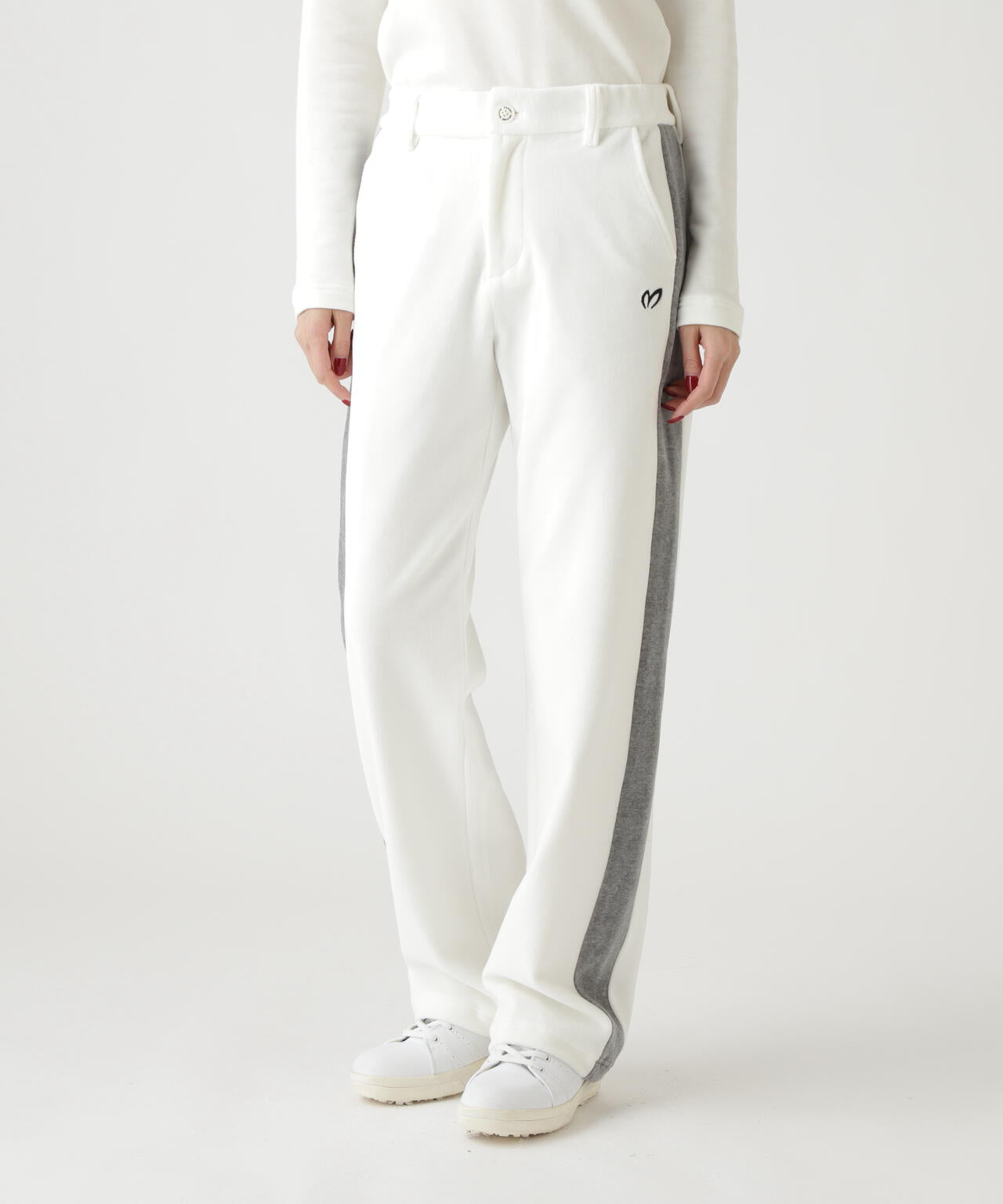 【岩井ツインズコラボカラーあり】ベロアパンツ