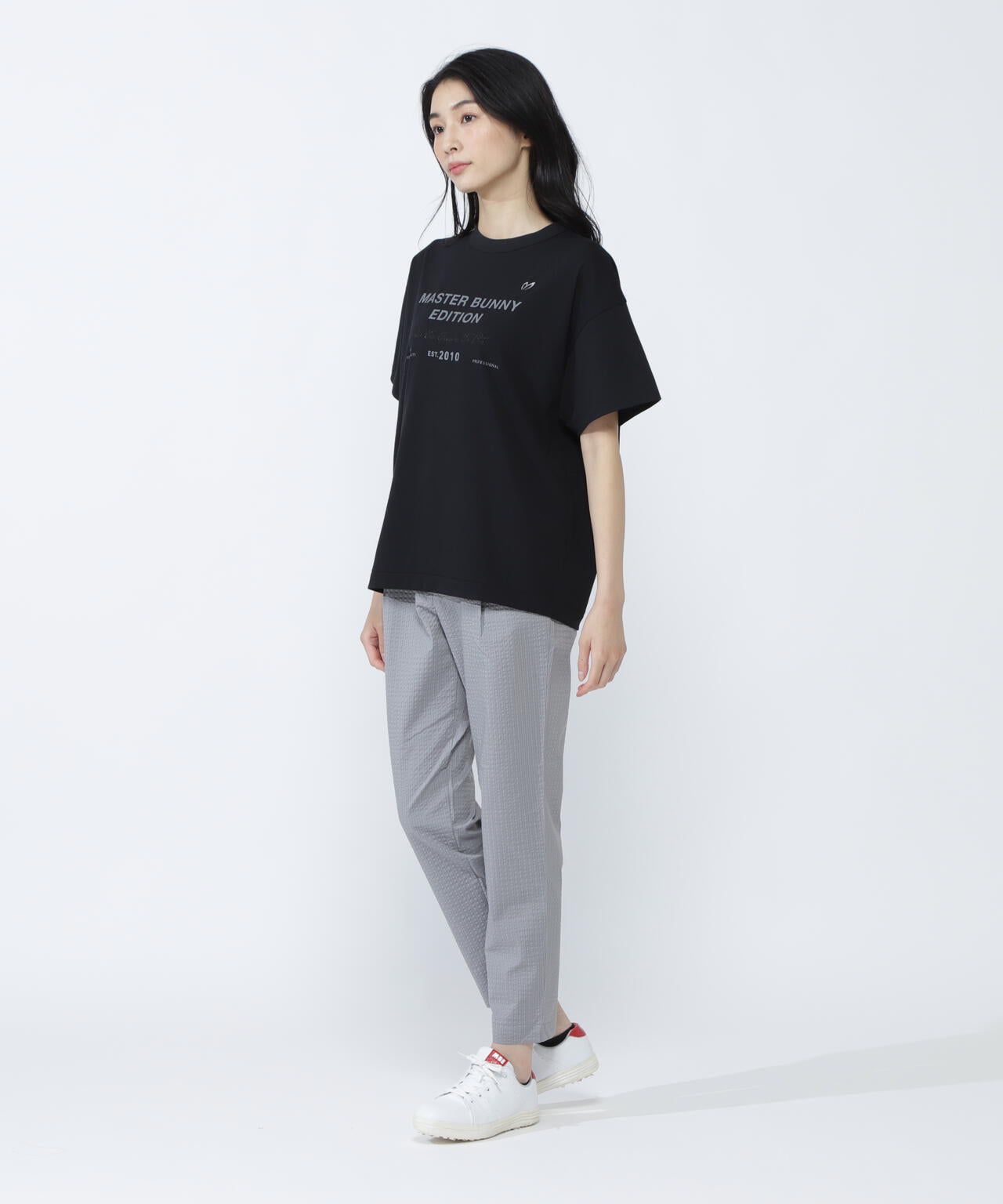 ストライプパンツ