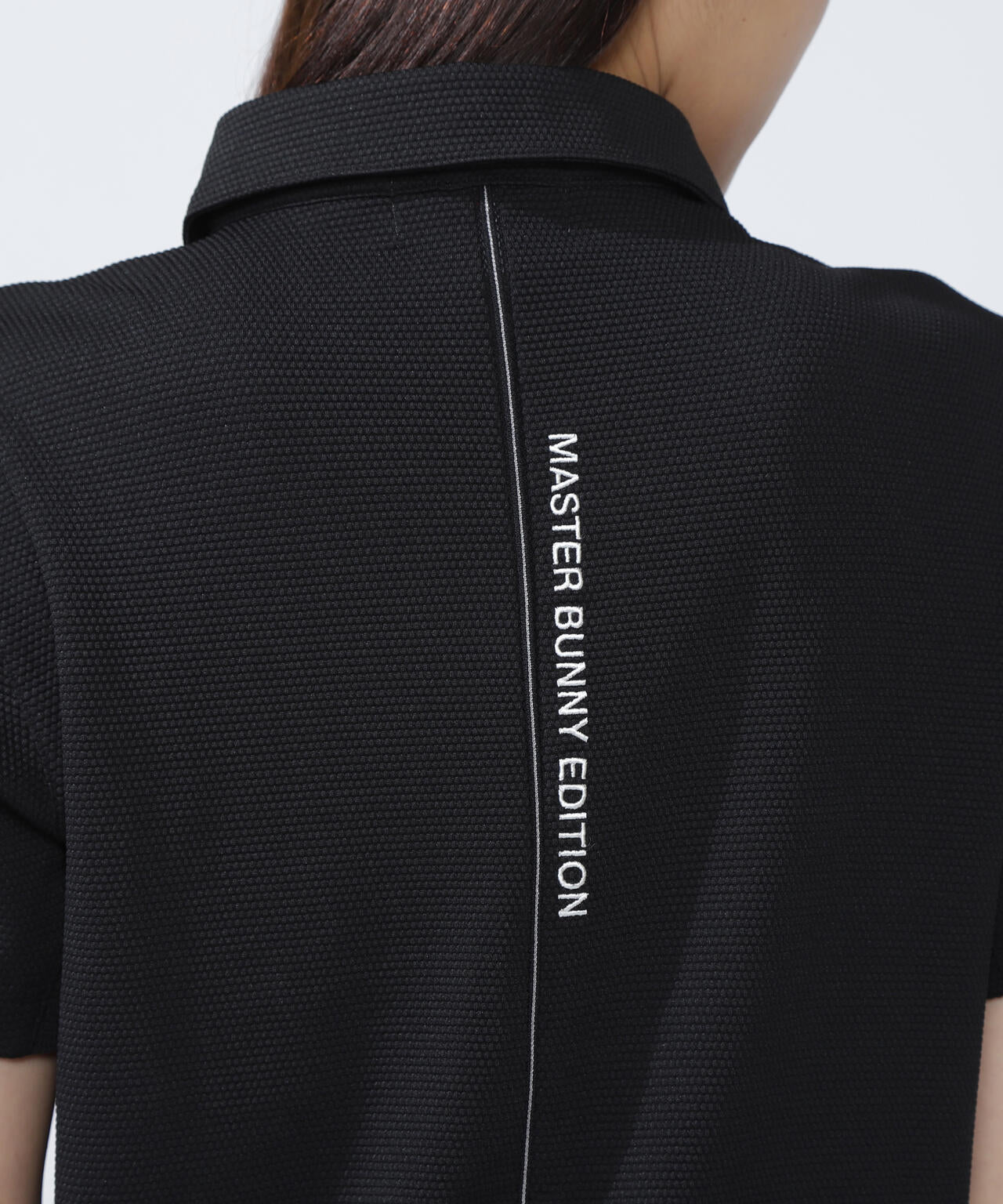 【SWAGGY BUNNY】ポップコーンハニカム半袖ポロシャツ