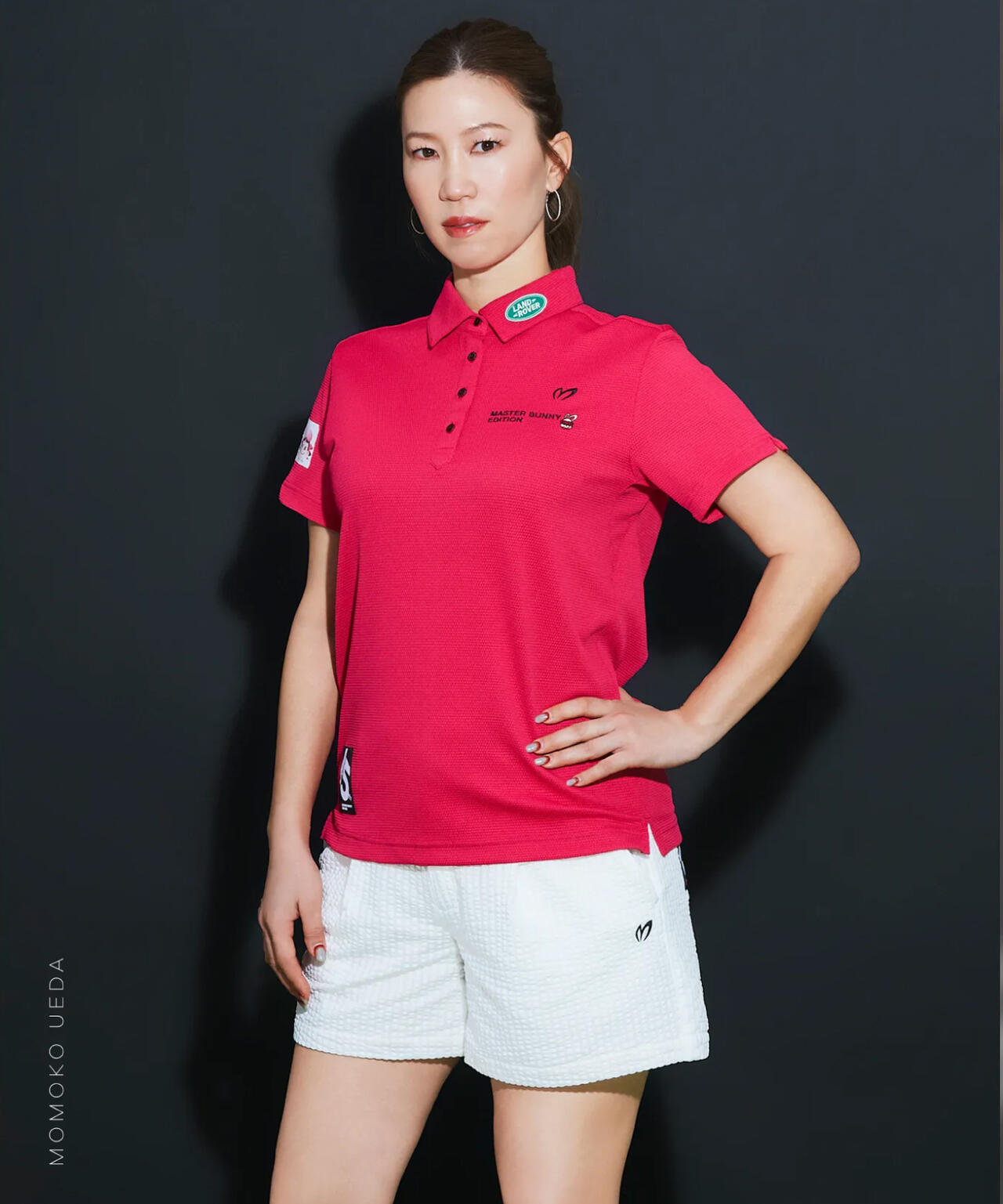 【SWAGGY BUNNY】ポップコーンハニカム半袖ポロシャツ