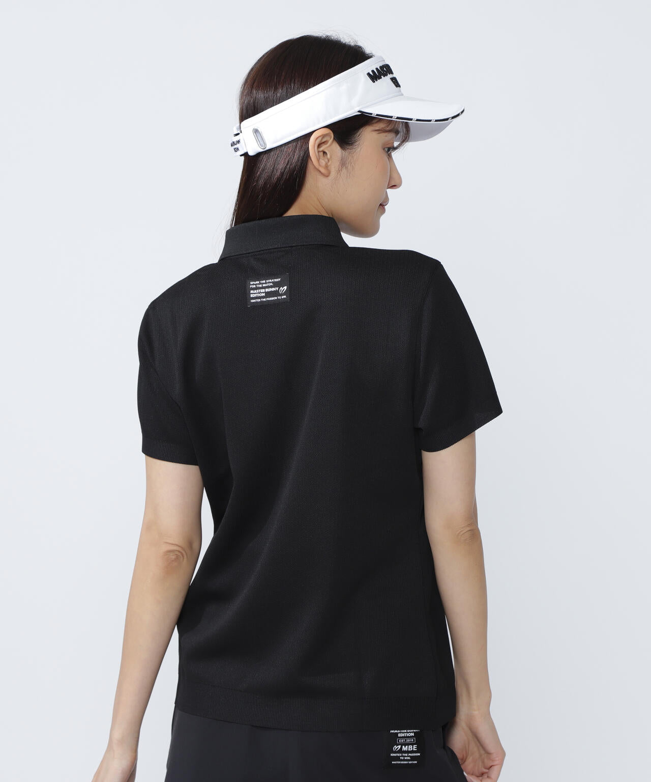 ハニカムリブスタート半袖ポロシャツ