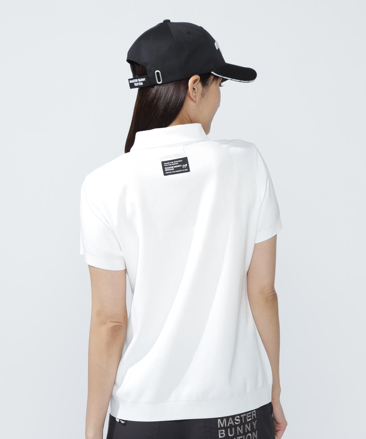 ハニカムリブスタート半袖ポロシャツ