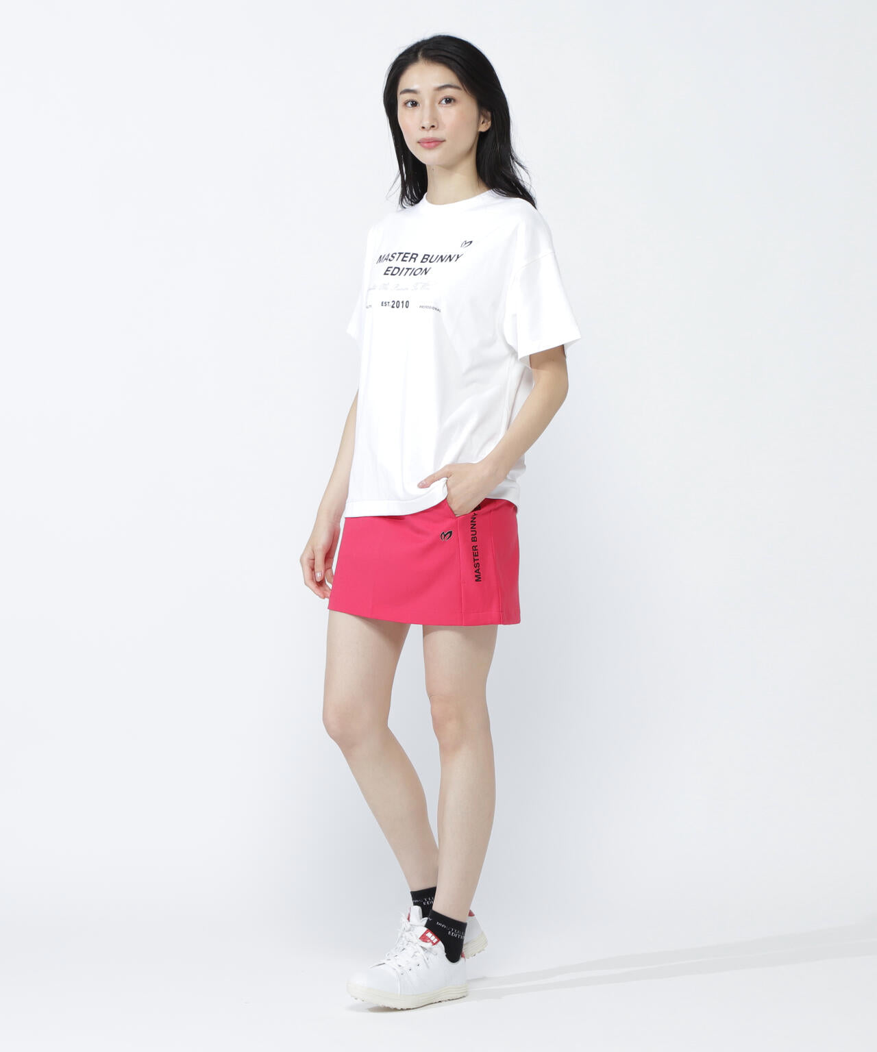 E.EARTHストレッチジャージ半袖Tシャツ