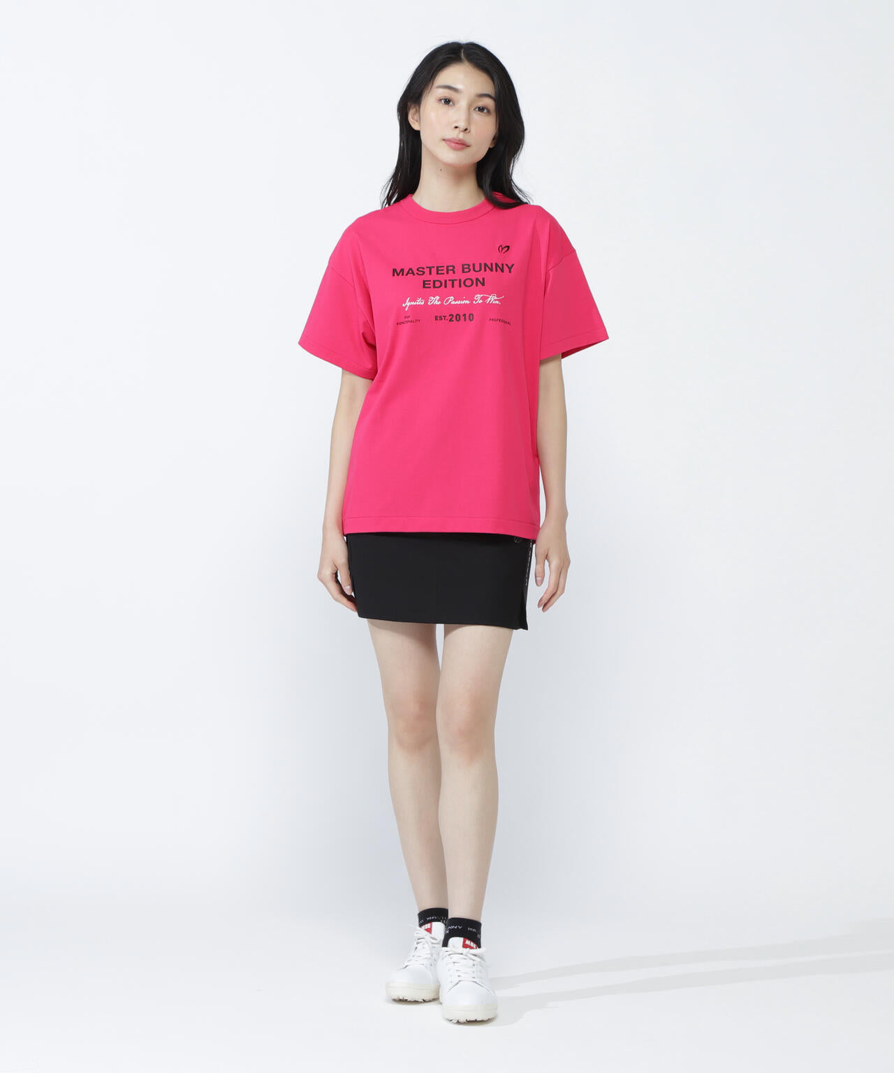 E.EARTHストレッチジャージ半袖Tシャツ