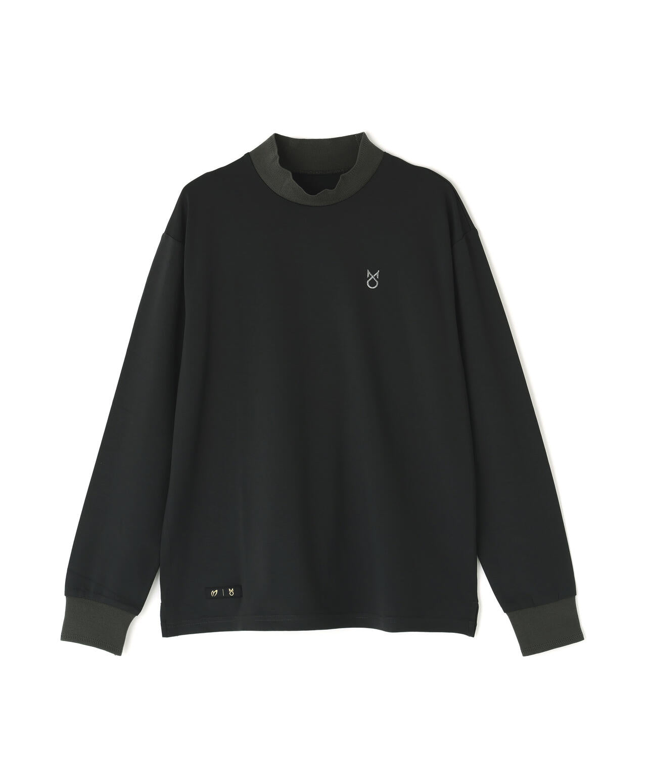 【上田桃子プロコラボカラーあり】Shine Ry/Nyストレッチポンチ長袖ハイネックカットソー