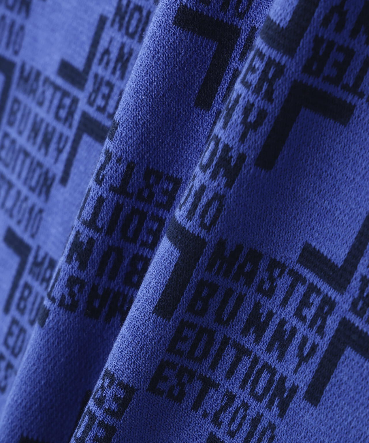 チェッカージャガード裏起毛長袖モックネックカットソー