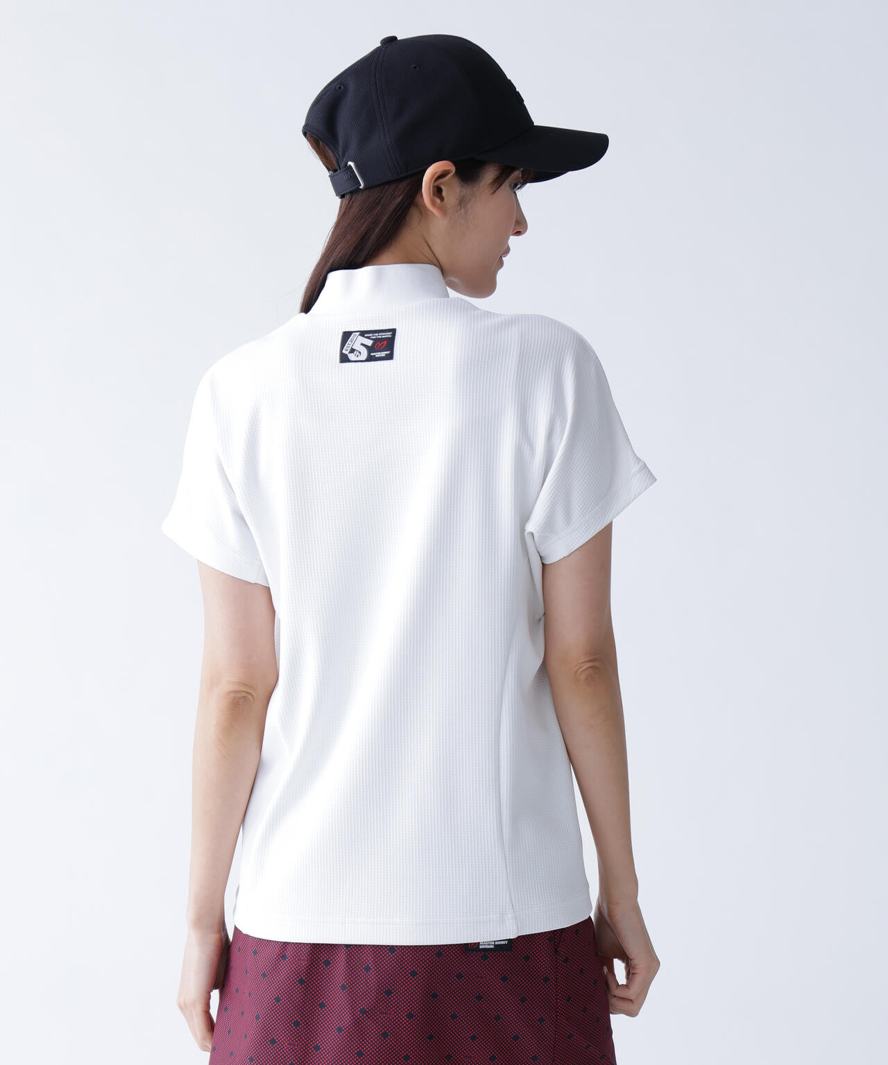 【SWAGGY BUNNY】SPXネオメッシュ フレンチスリーブハイネックカットソー