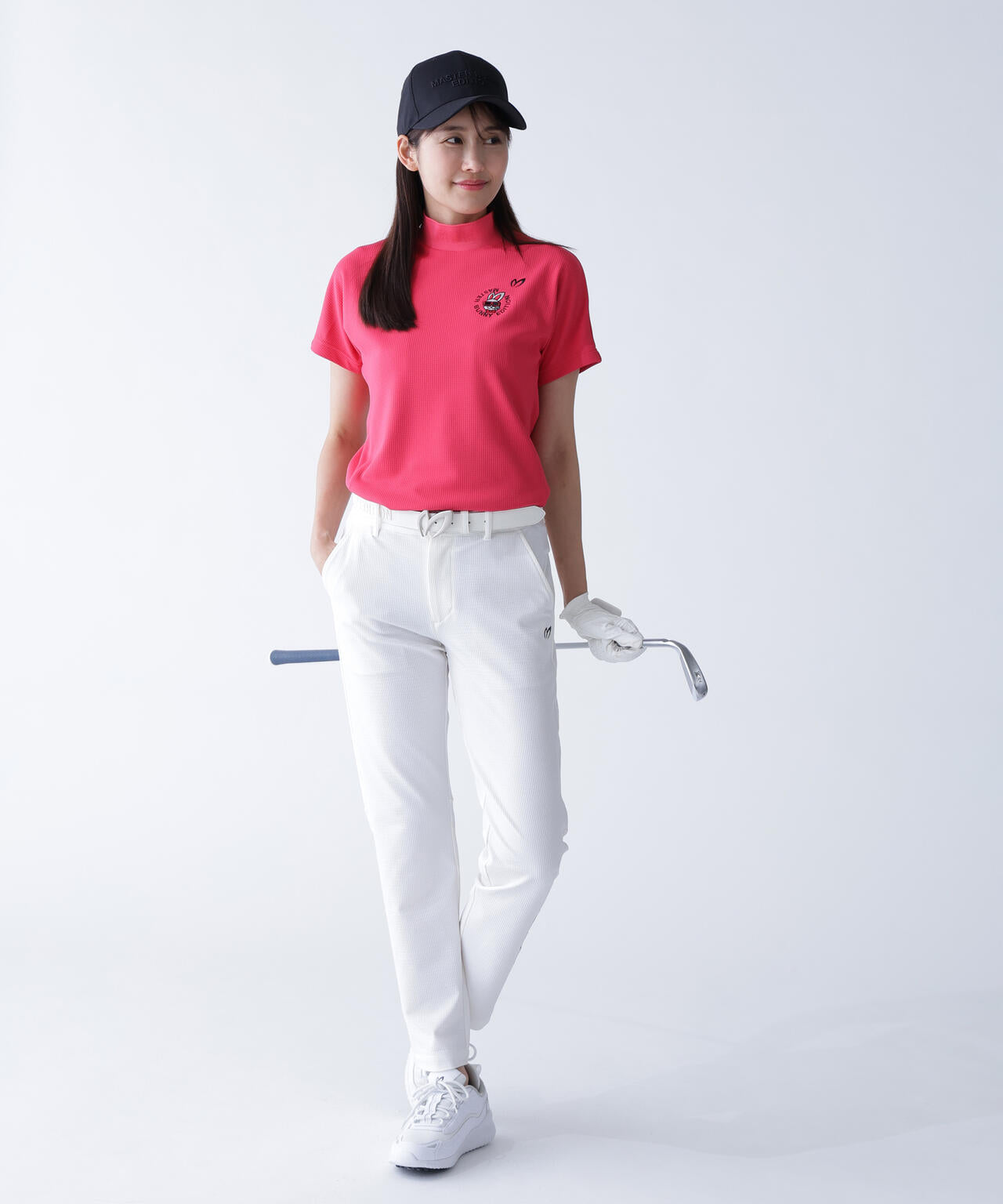 【SWAGGY BUNNY】SPXネオメッシュ フレンチスリーブハイネックカットソー