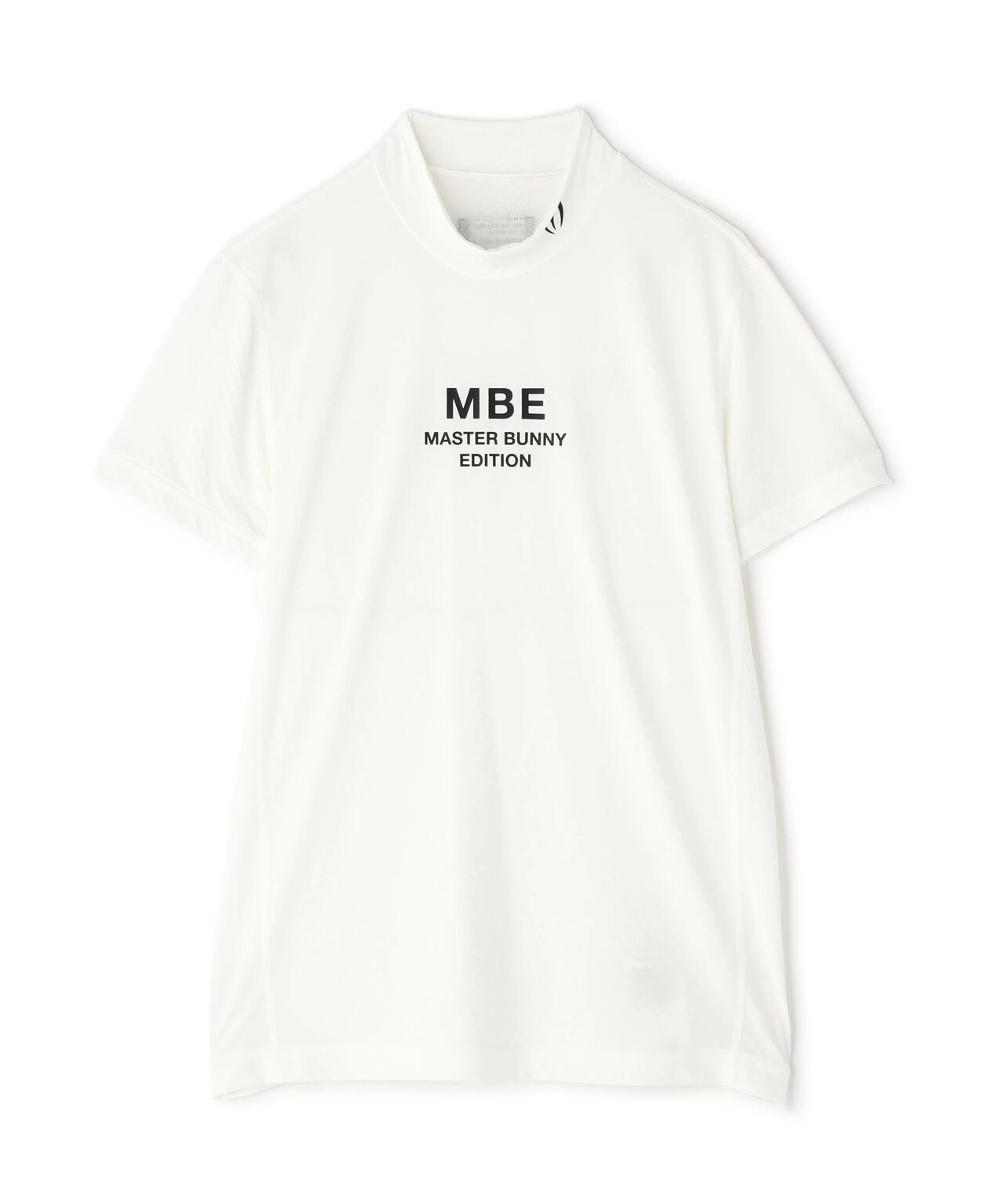 クロスミントサークルジャガード半袖ハイネックカットソー