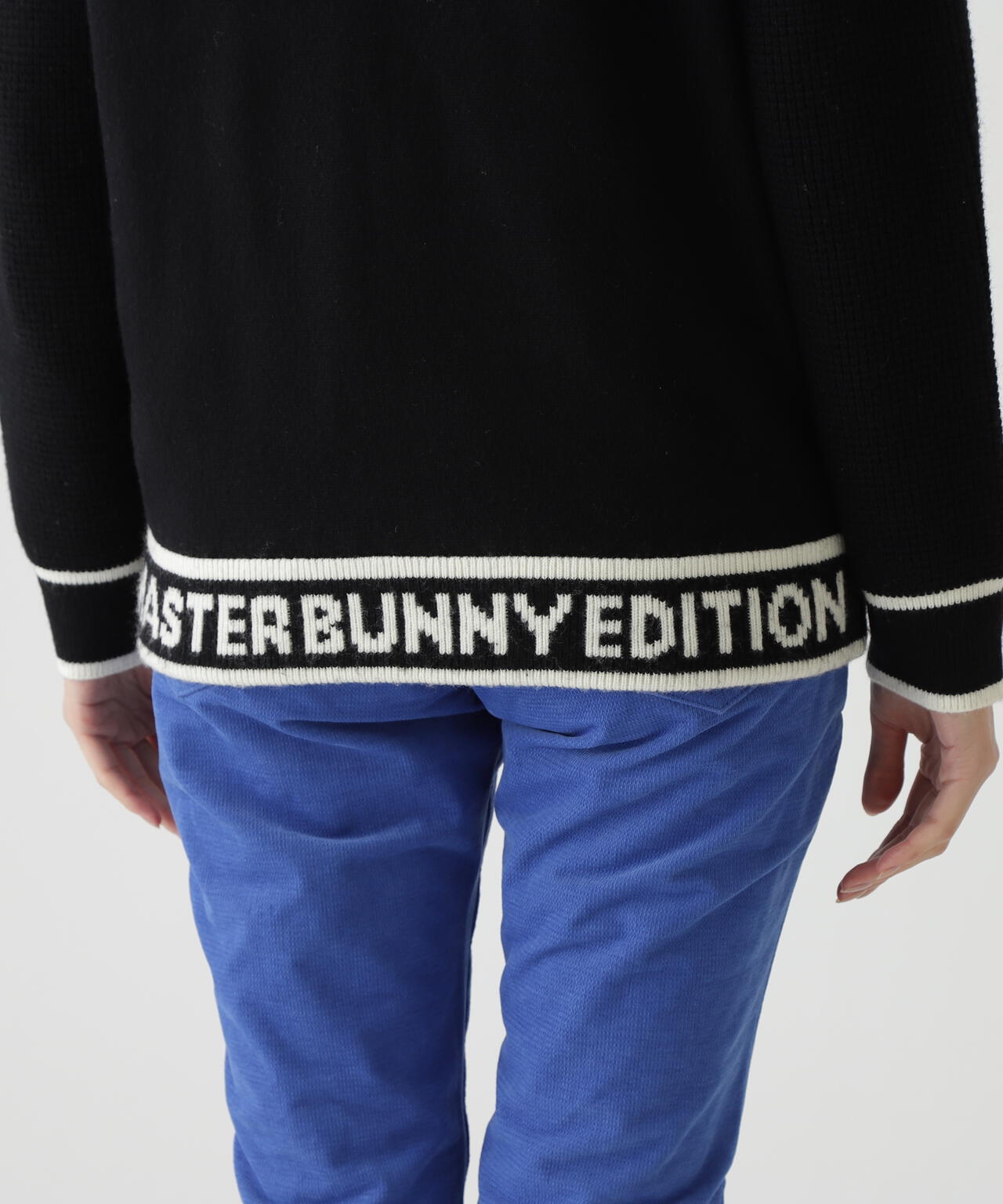 裏付きジップアップニットブルゾン