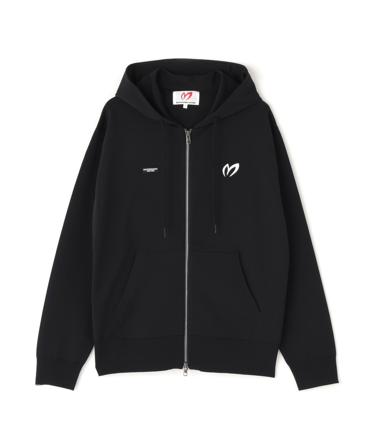 フルジップニットフーディ