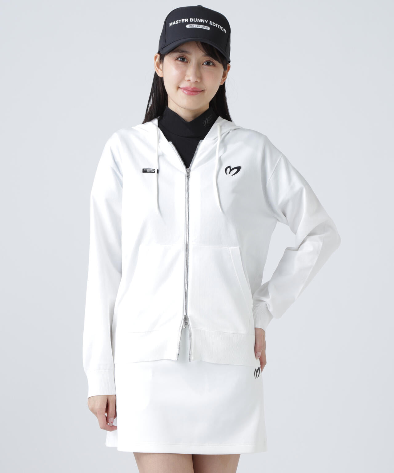 フルジップニットフーディ