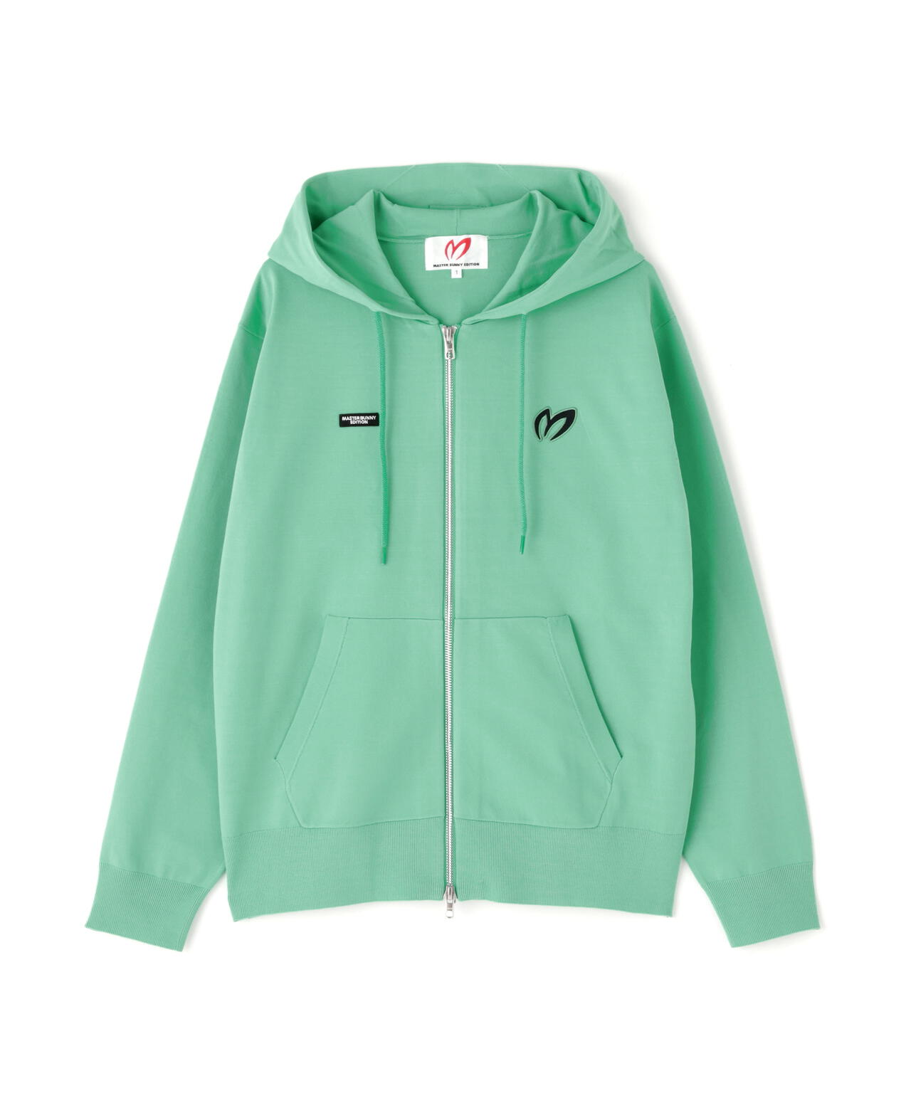 フルジップニットフーディ