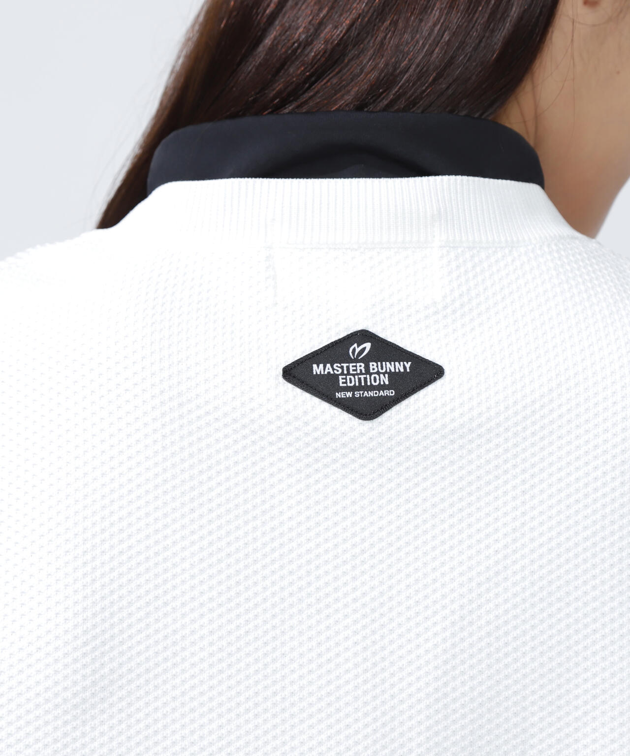 クルーネックニットベスト