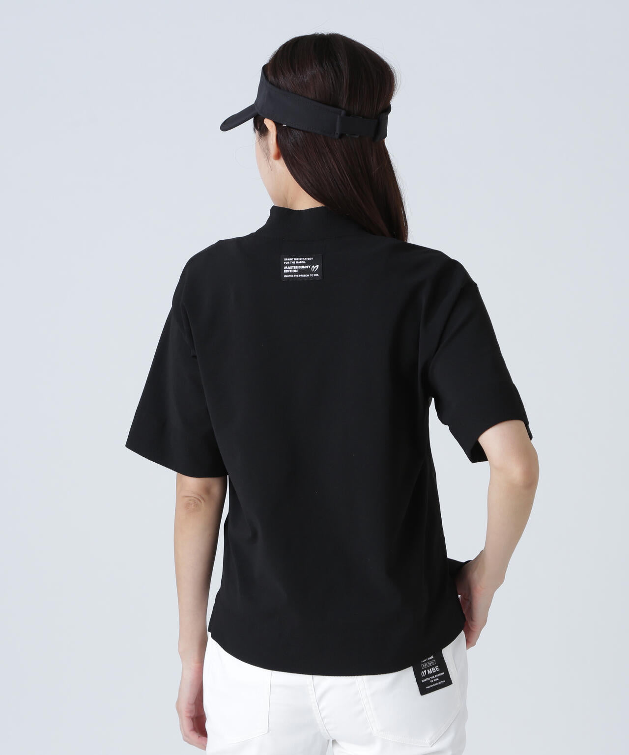 Regent半袖ハイネックニットプルオーバー