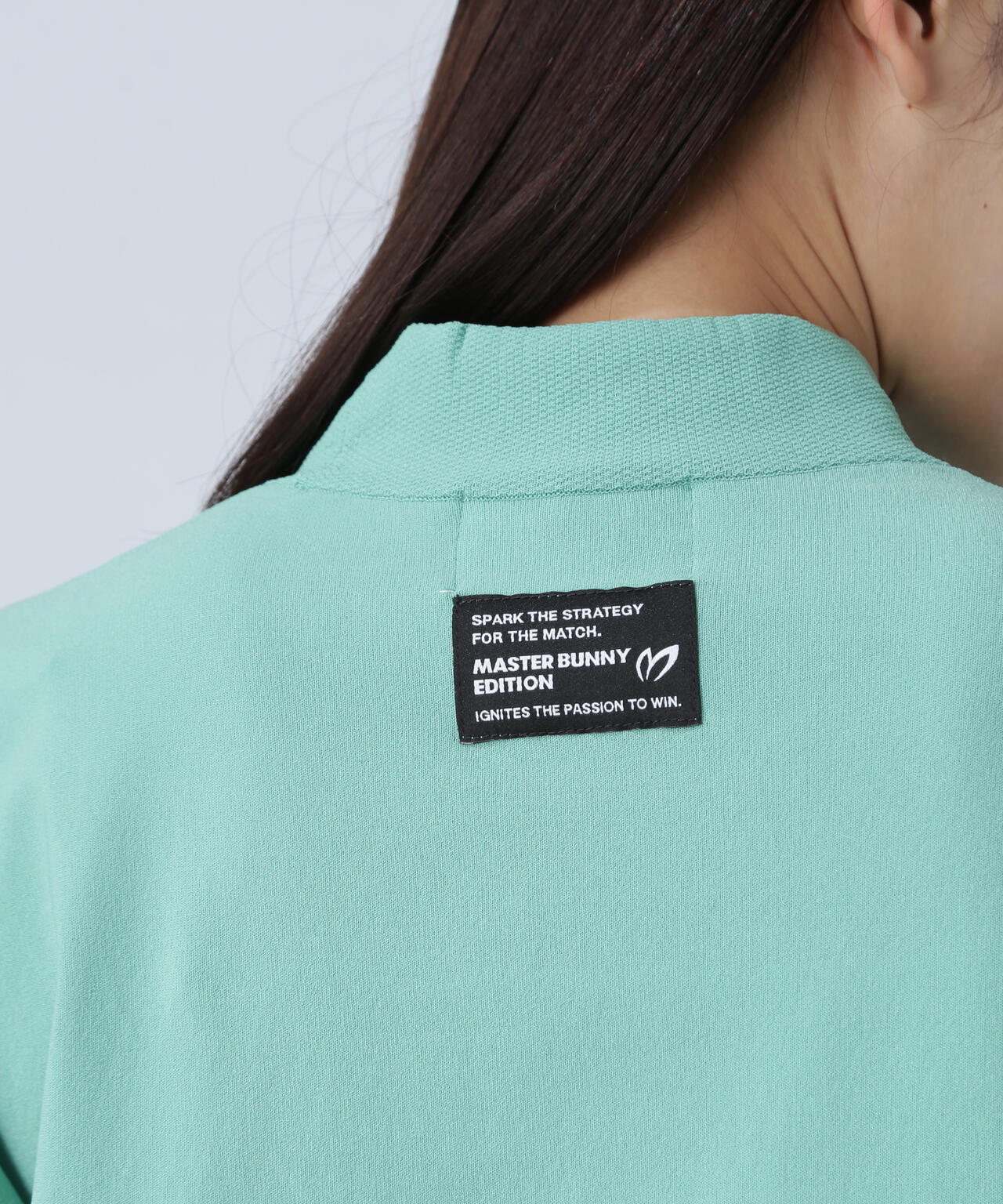 Regent半袖ハイネックニットプルオーバー