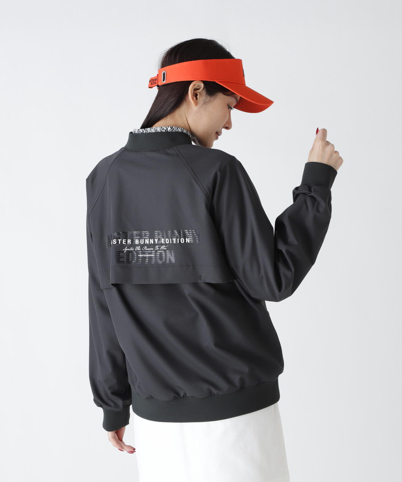 リップストレッチブルゾン