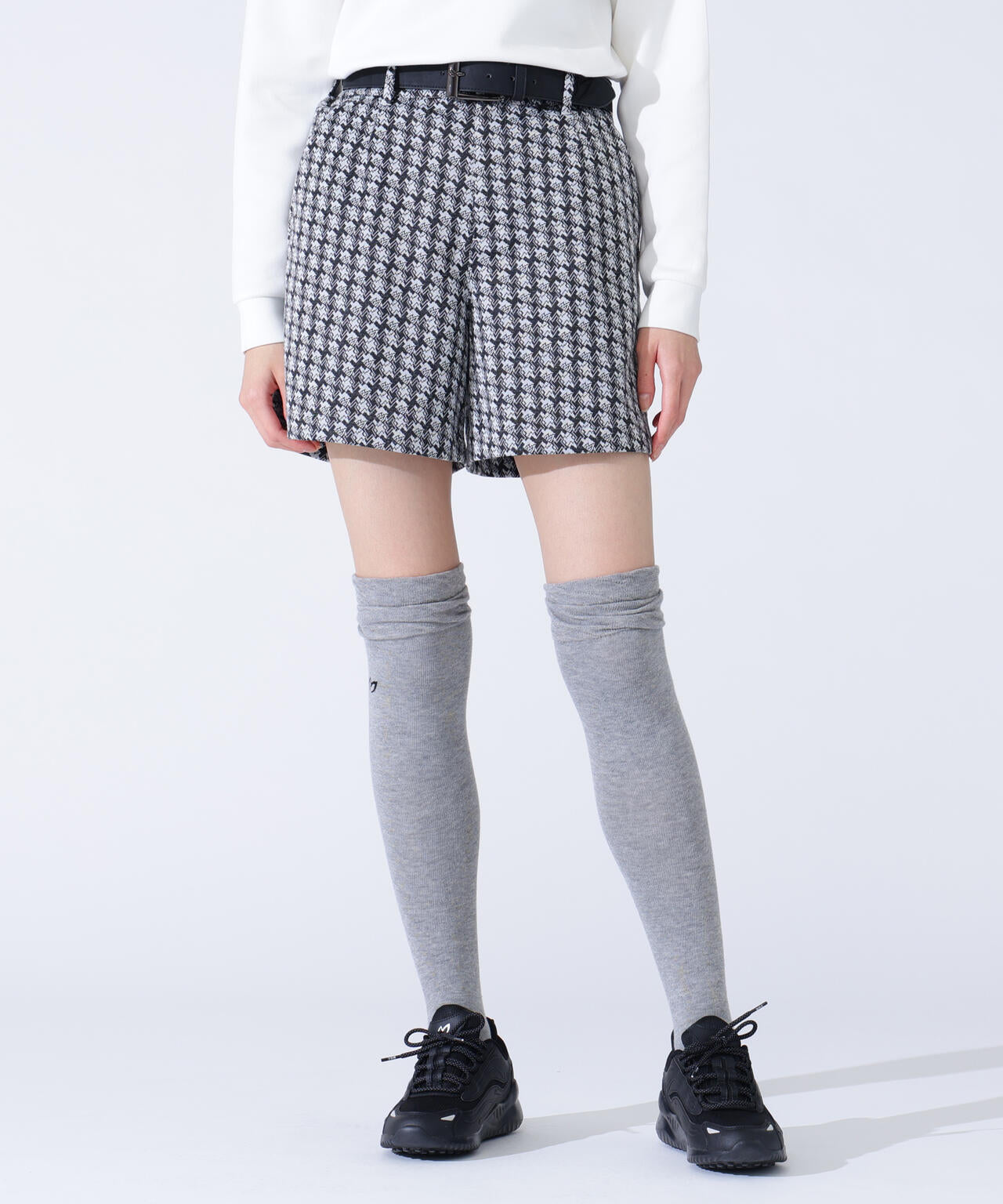 千鳥ジャガードショートパンツ