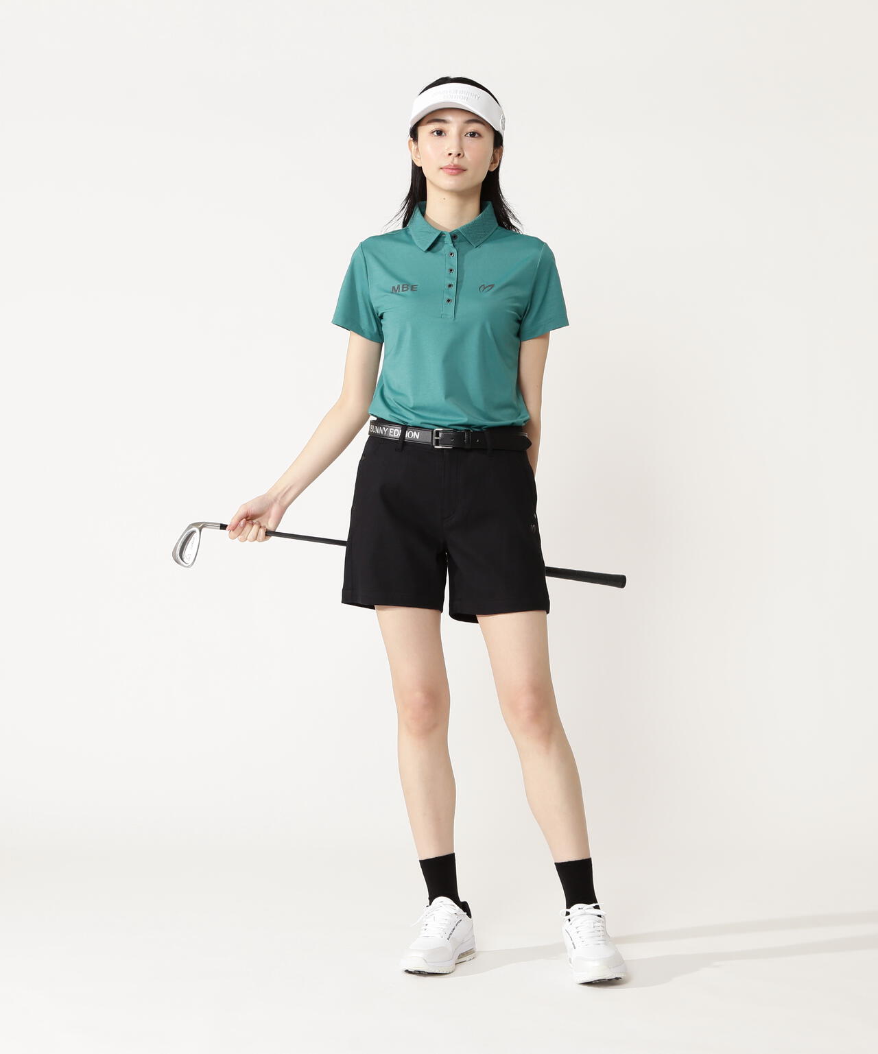 コットンストレッチドビーショートパンツ