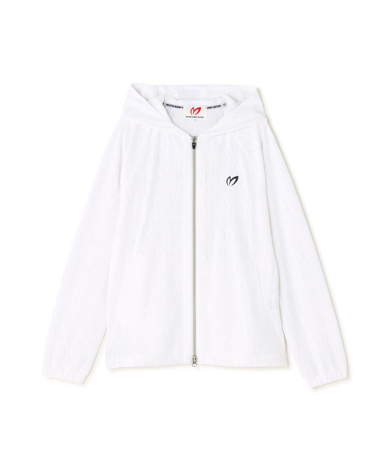 ロゴメッシュジップフーディブルゾン