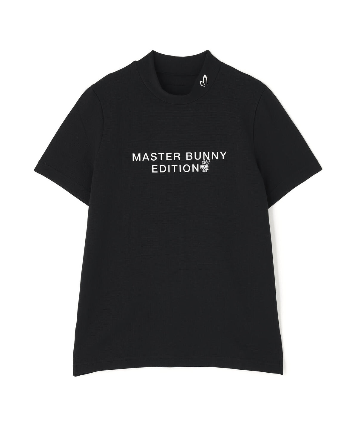 【SWAGGY BUNNY】ナイロンスムース半袖ハイネックカットソー