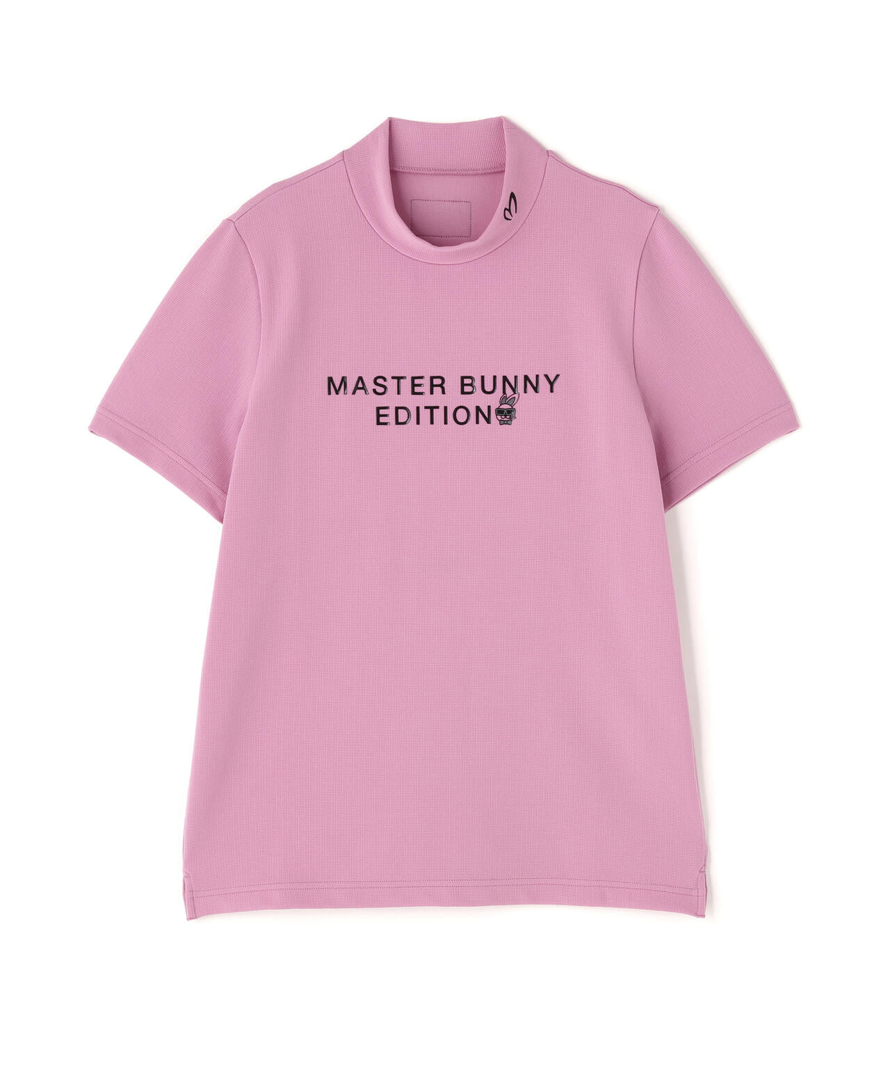 【SWAGGY BUNNY】ナイロンスムース半袖ハイネックカットソー
