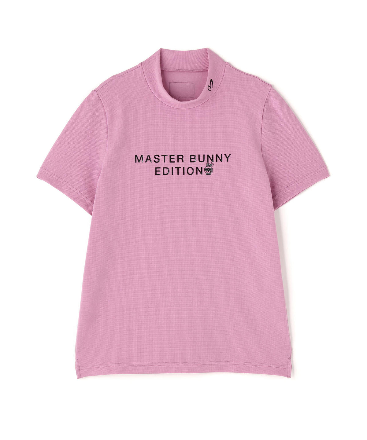【SWAGGY BUNNY】ナイロンスムース半袖ハイネックカットソー