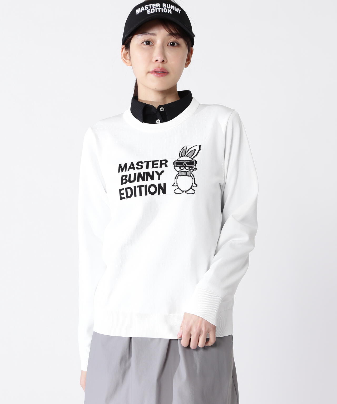 【SWAGGY BUNNY】クルーネックニットプルオーバー