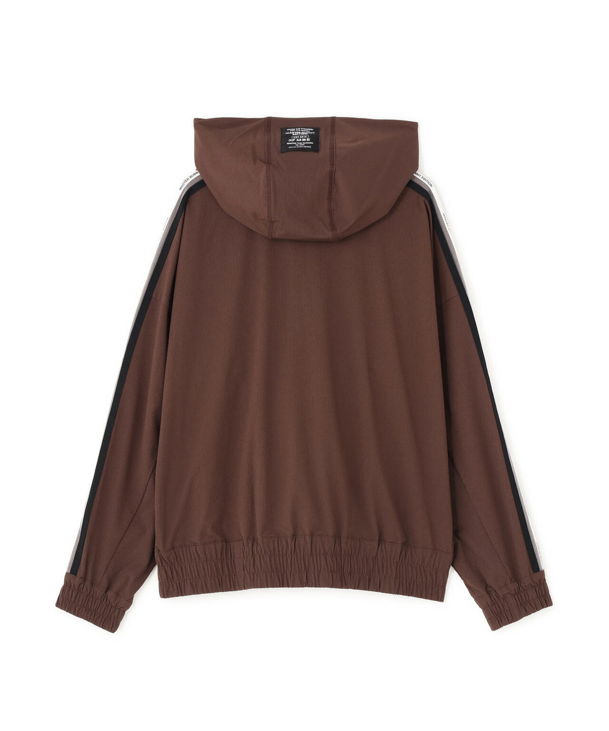 ドビー凹凸ストライプフーディプルオーバー (WOMENS)