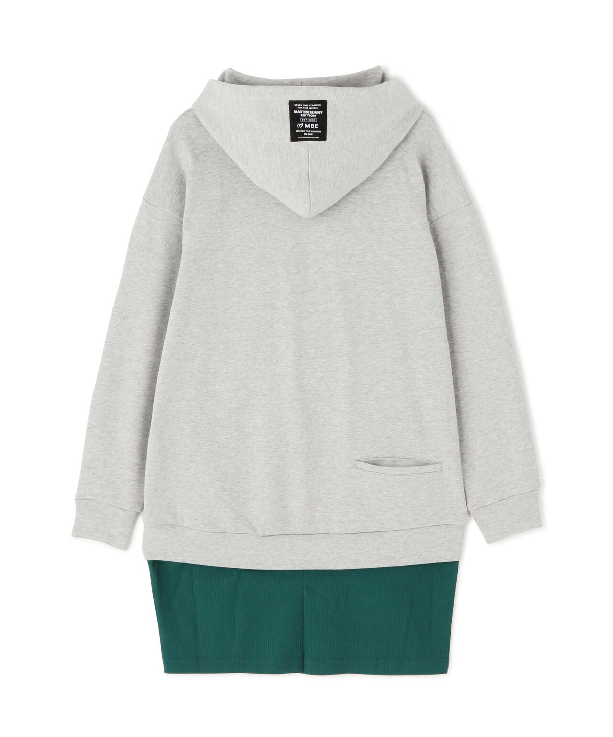 ストライプウェーブ×ダンボール裏毛ワンピース (WOMENS)