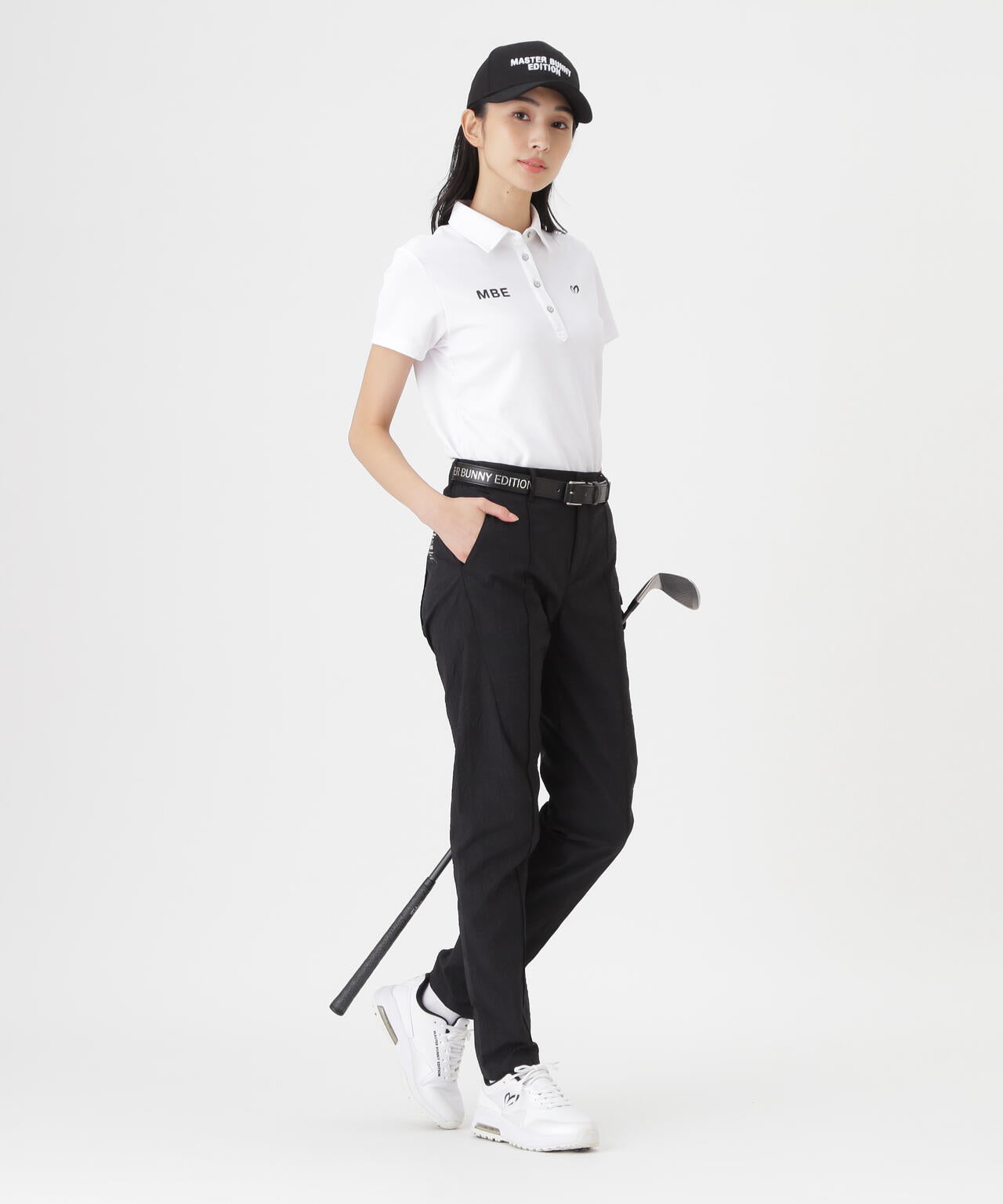 MBEエンボス柄パンツ (WOMENS)